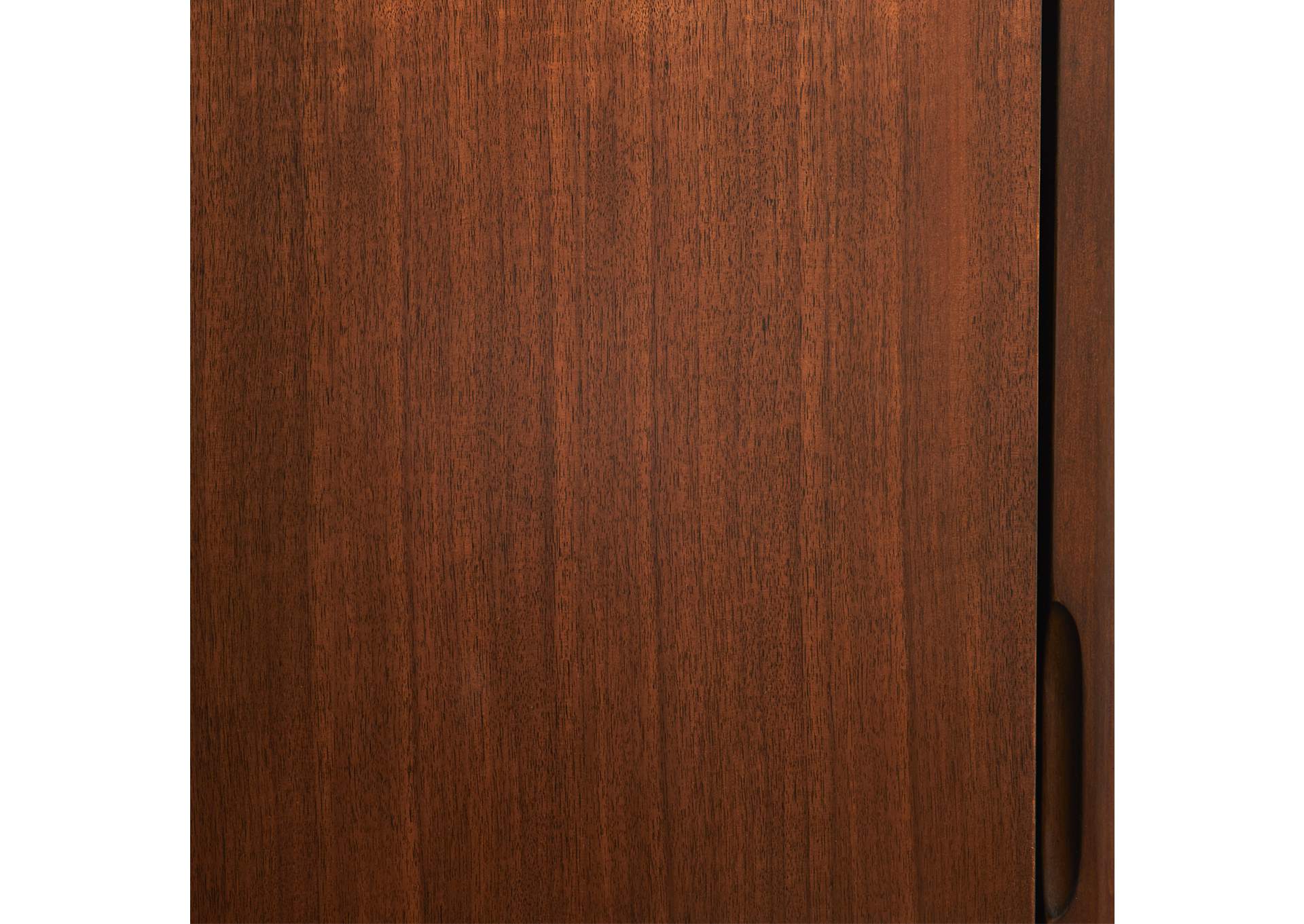 Mason Park Chest with Storage Mirror - Umber image 5