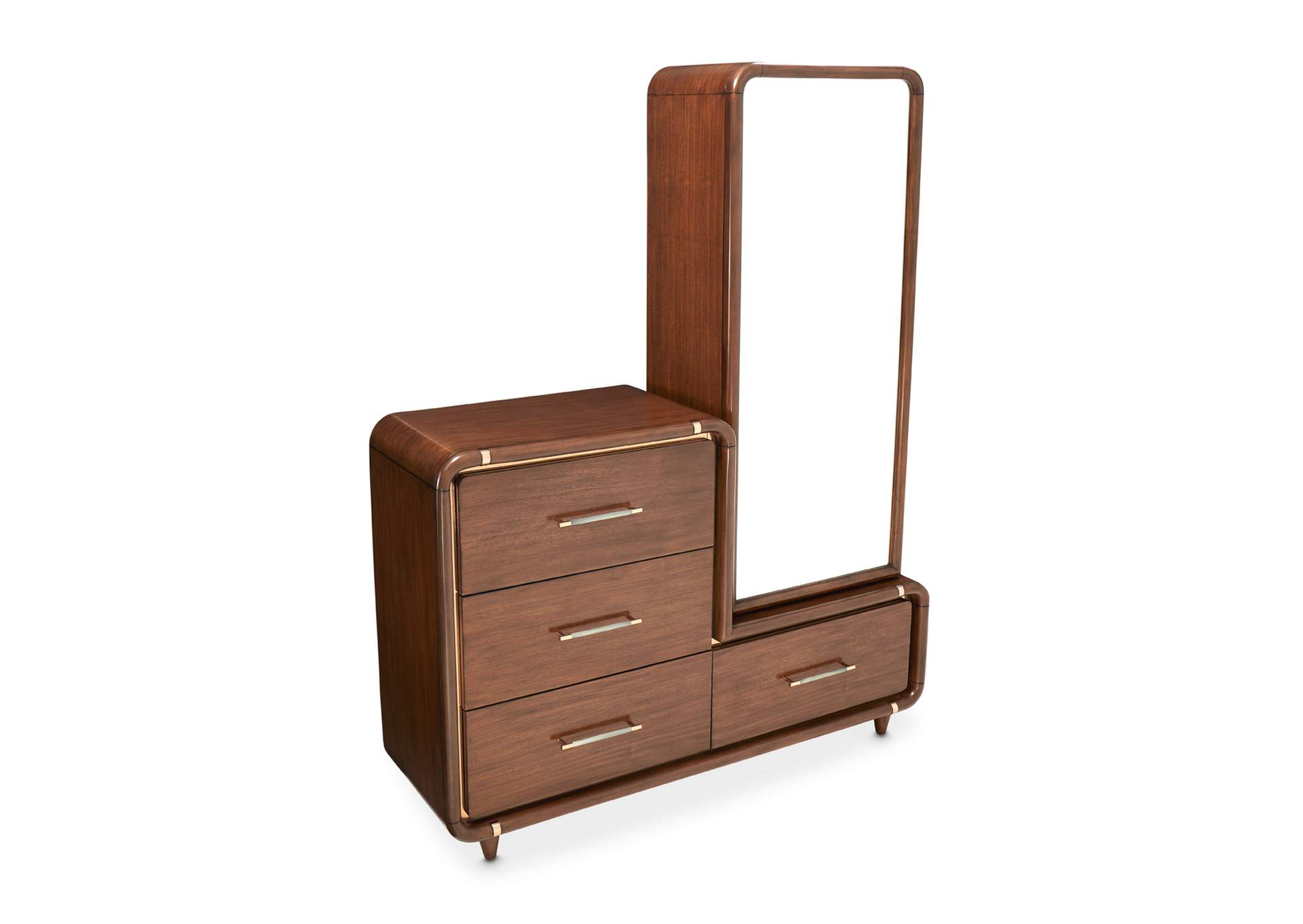Mason Park Chest with Storage Mirror - Umber image 4