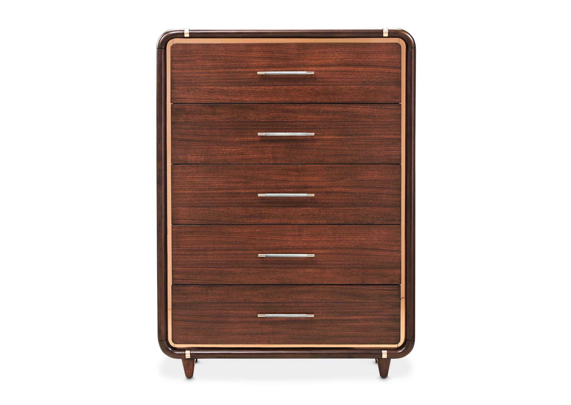 Mason Park 5-Drawer Gentlemen's Chest - Umber image 3
