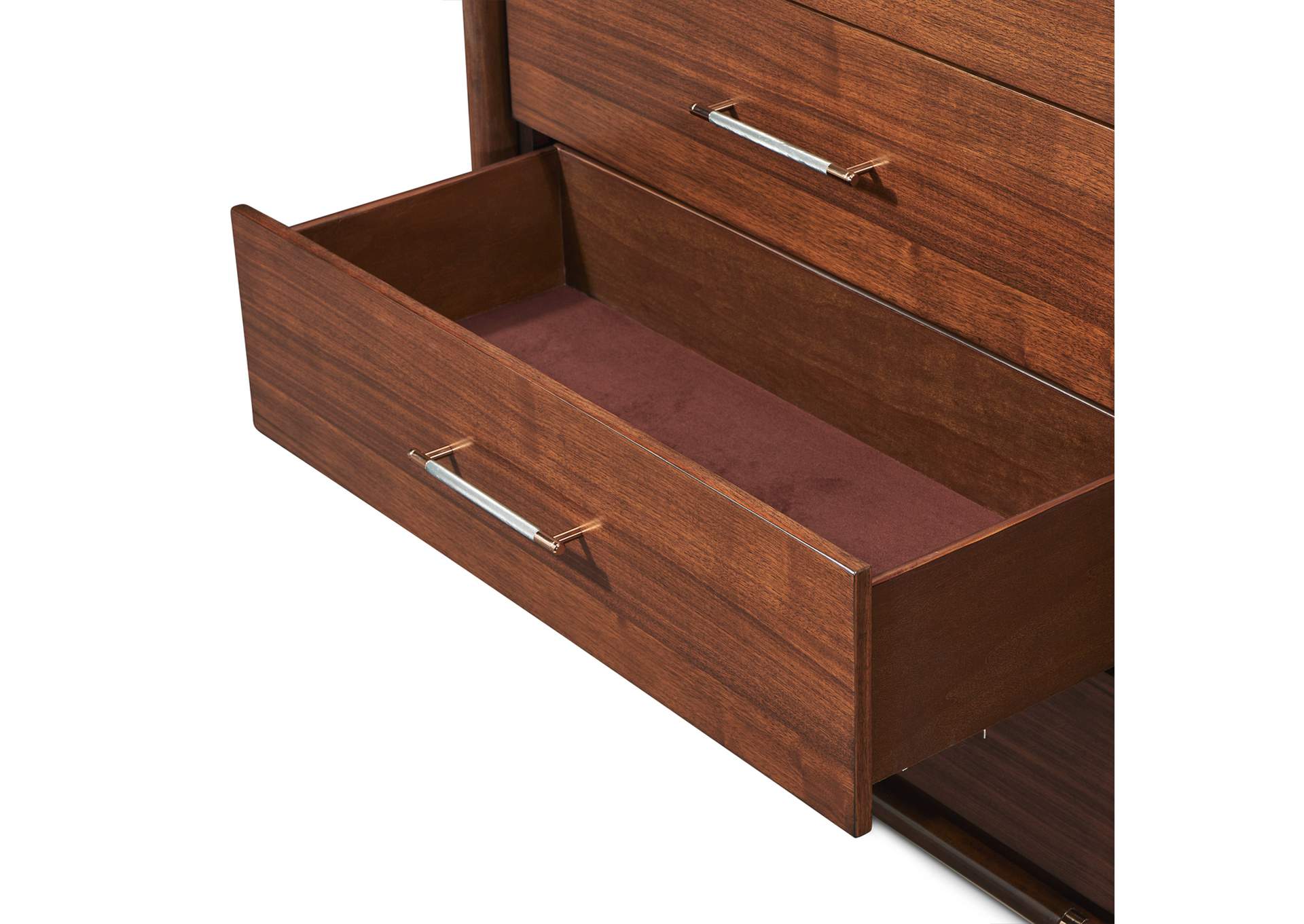 Mason Park 5-Drawer Gentlemen's Chest - Umber image 7