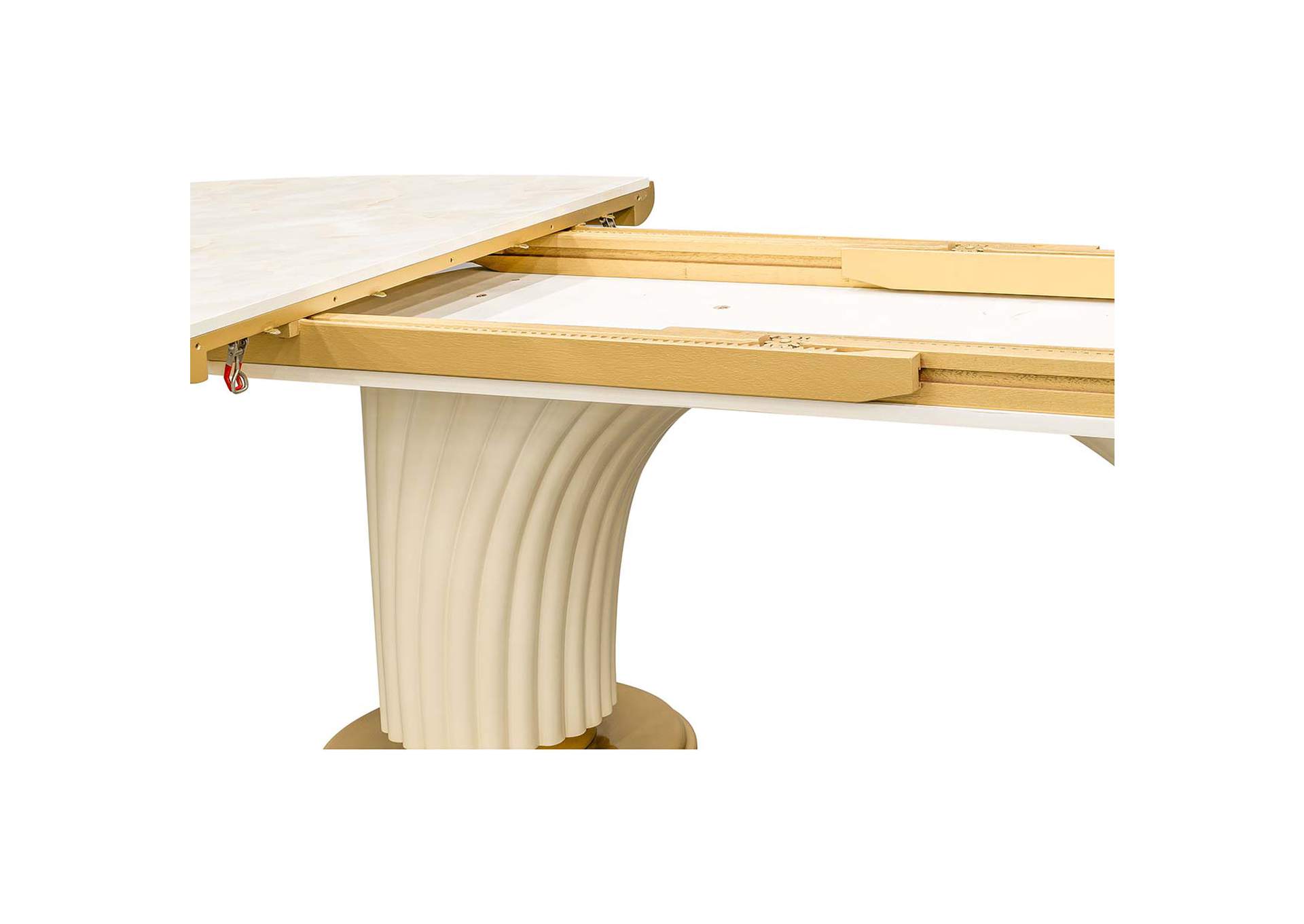 Scotts Square Oval Dining Table - Light Champagne image 9