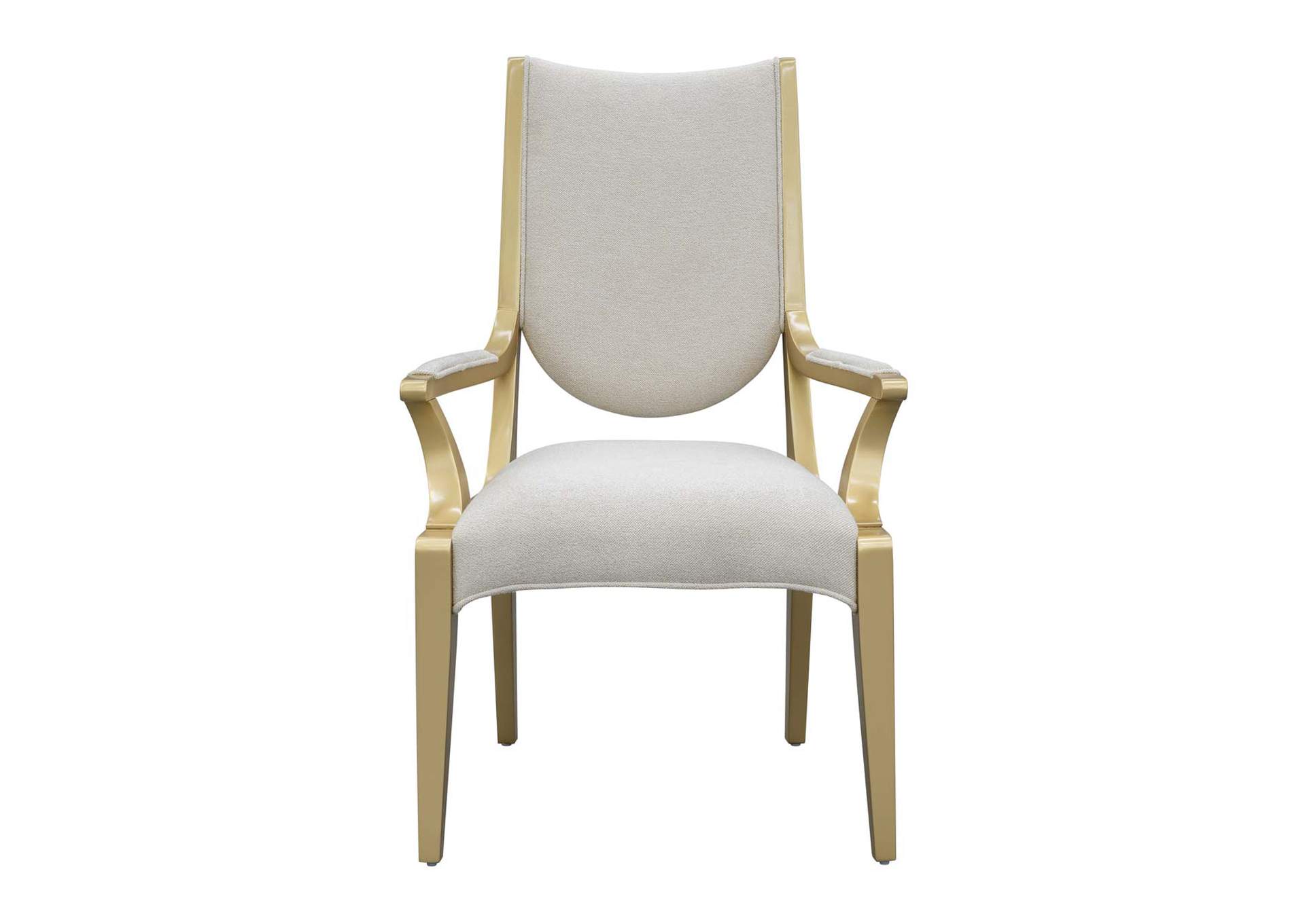 Scotts Square Dining Arm Chair - Light Champagne image 3