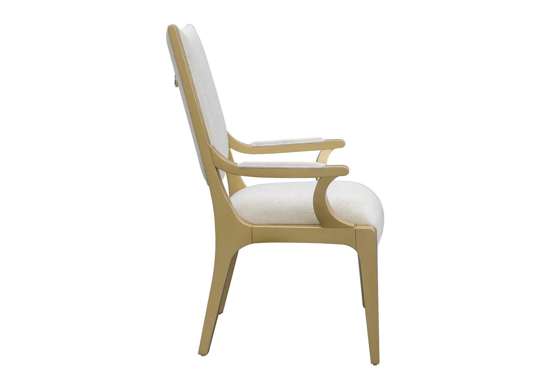 Scotts Square Dining Arm Chair - Light Champagne image 5