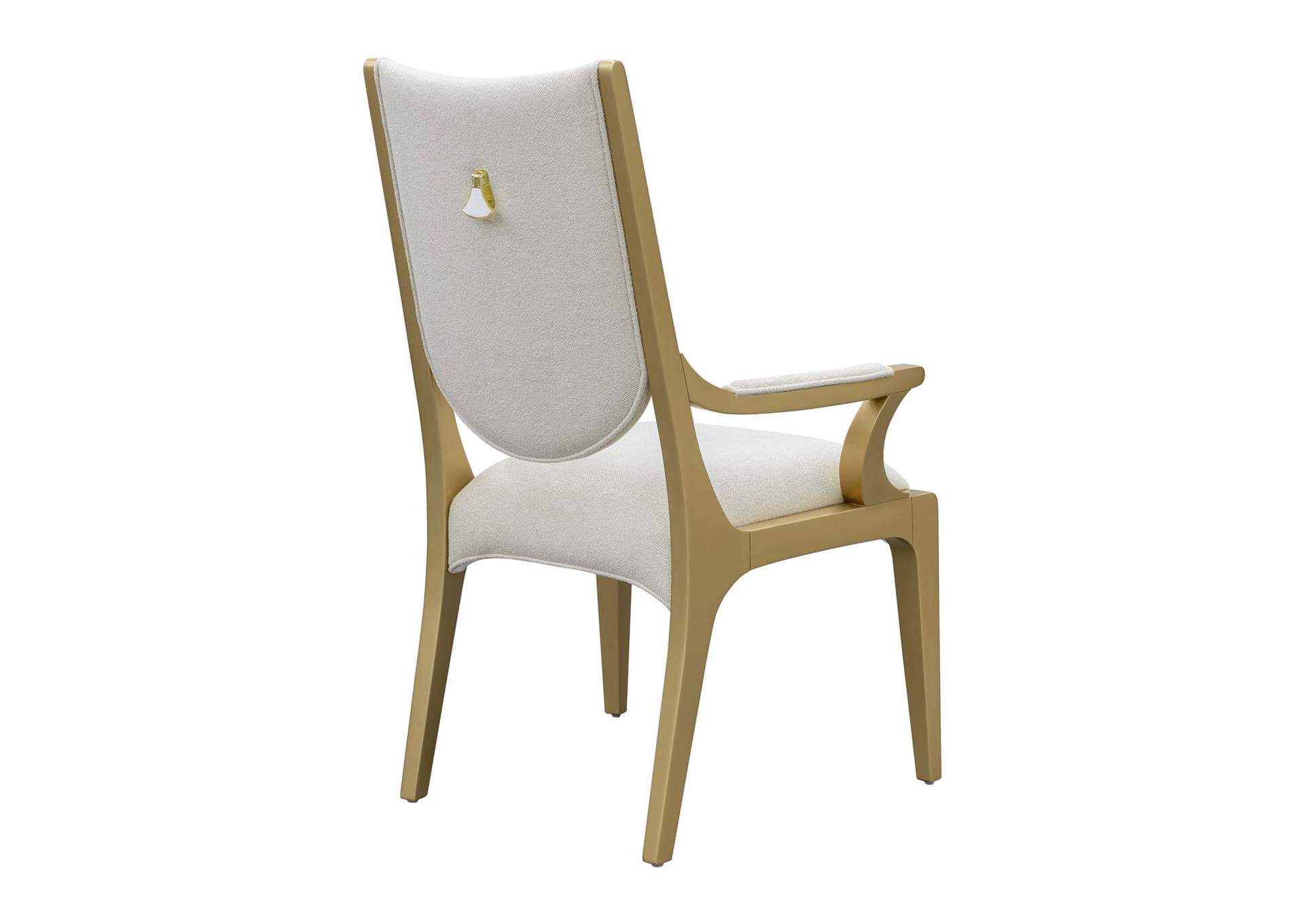Scotts Square Dining Arm Chair - Light Champagne image 6