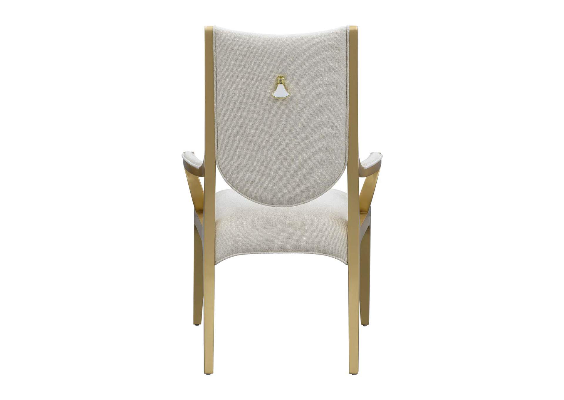 Scotts Square Dining Arm Chair - Light Champagne image 7