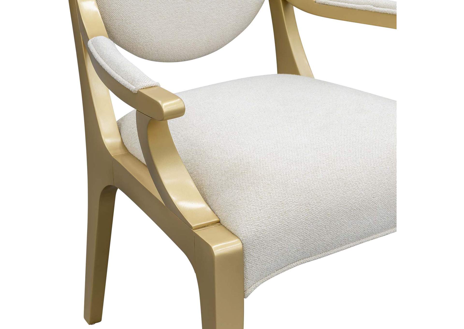 Scotts Square Dining Arm Chair - Light Champagne image 10