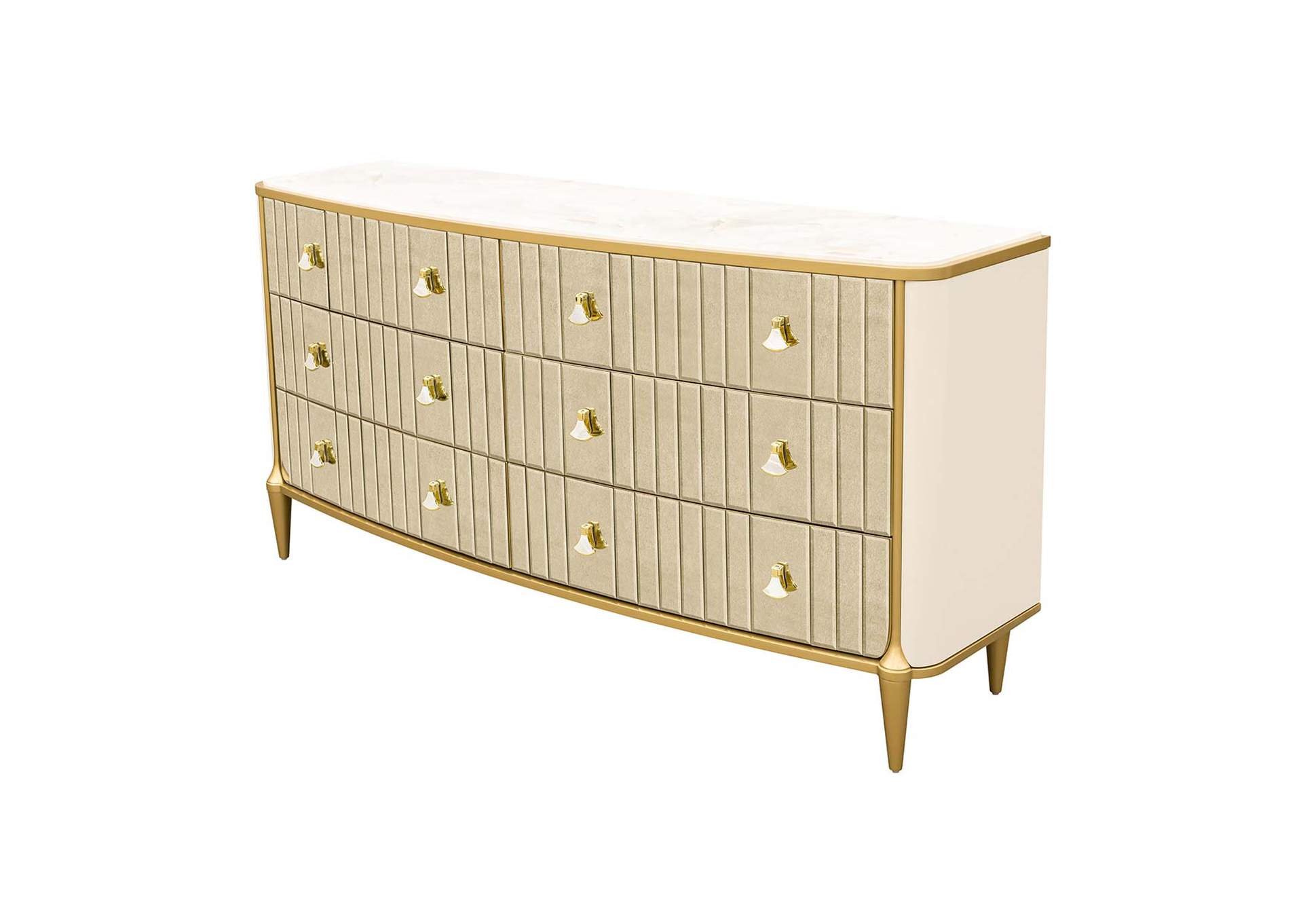 Scotts Square Dresser - Light Champagne image 4