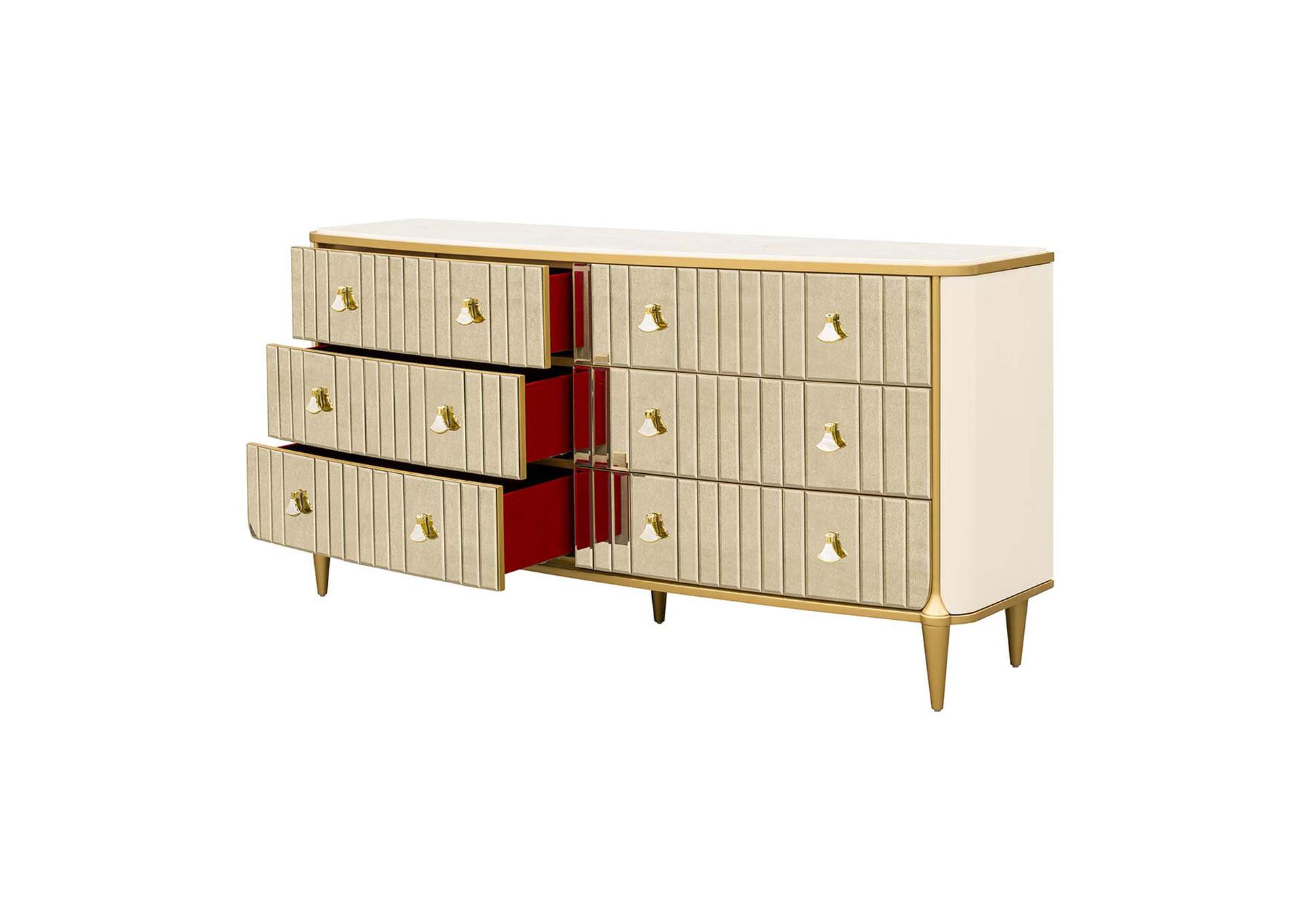 Scotts Square Dresser - Light Champagne image 5