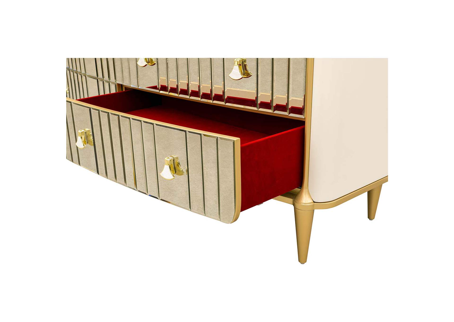 Scotts Square Dresser - Light Champagne image 8