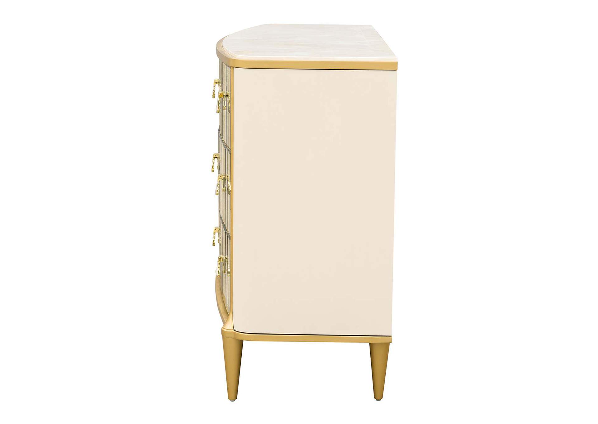 Scotts Square Dresser - Light Champagne image 10