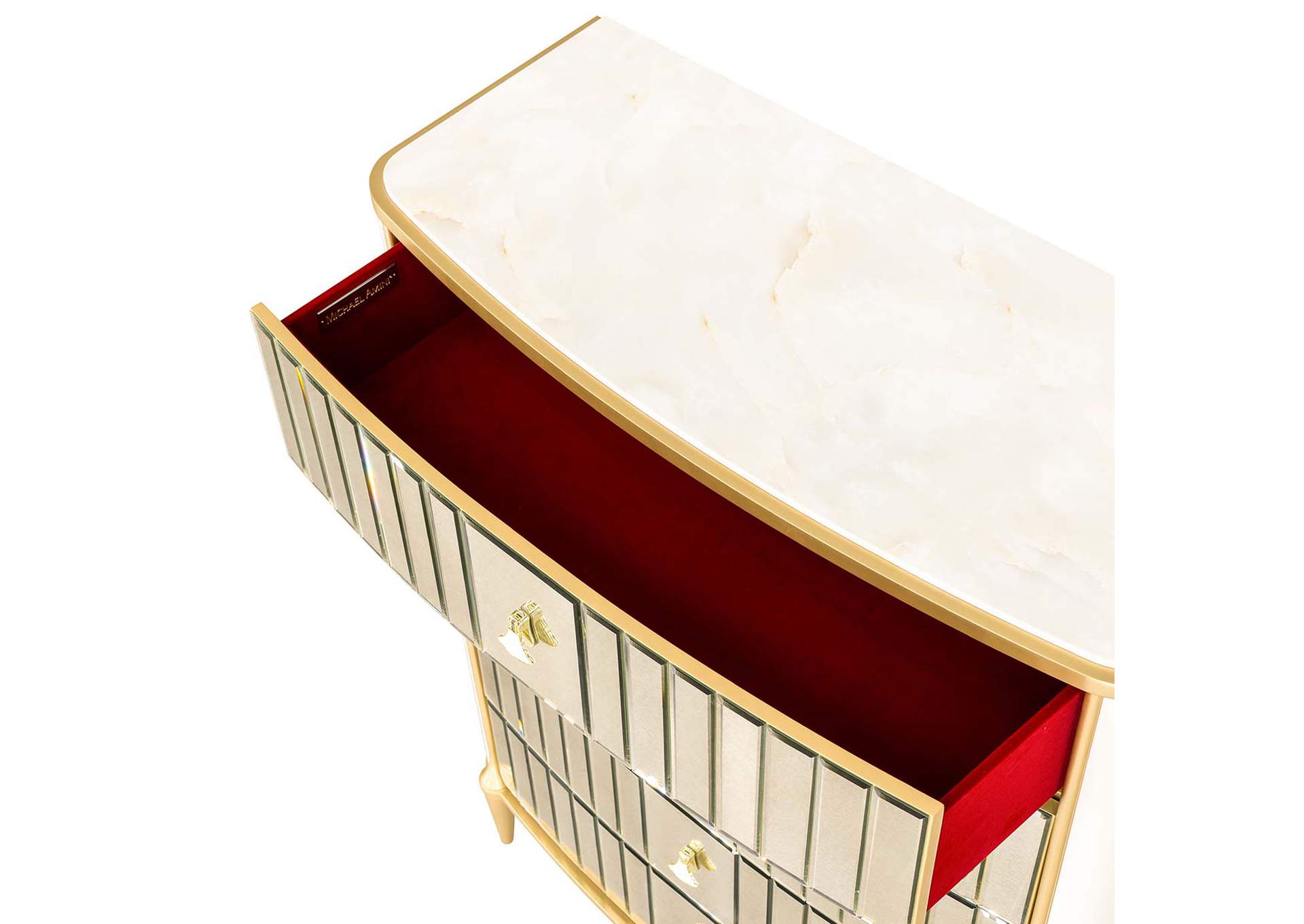 Scotts Square 5-Drawer Chest - Light Champagne image 6