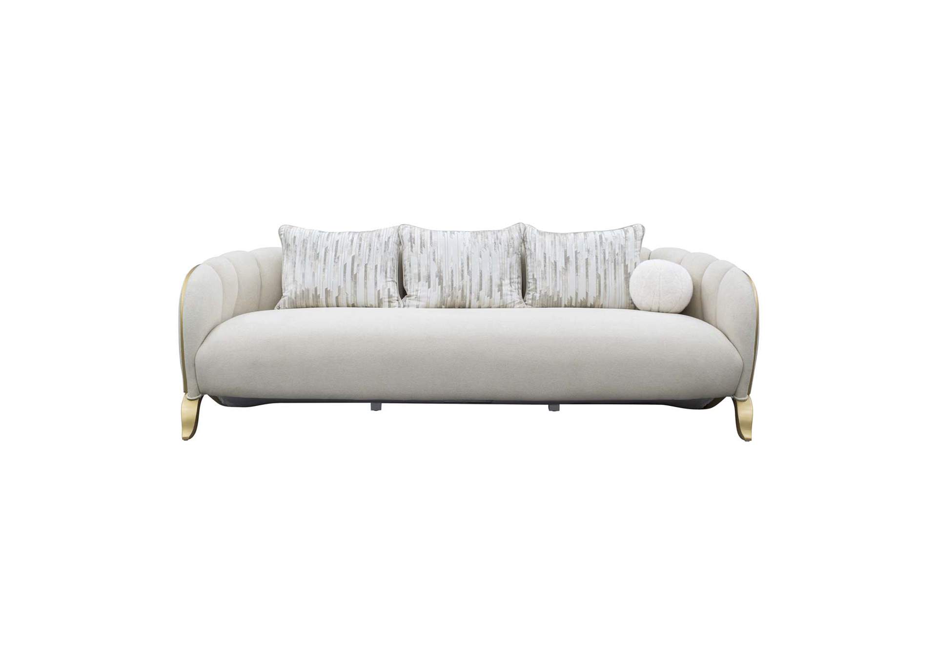 Scotts Square Sofa - Cornsilk and Light Champagne image 3