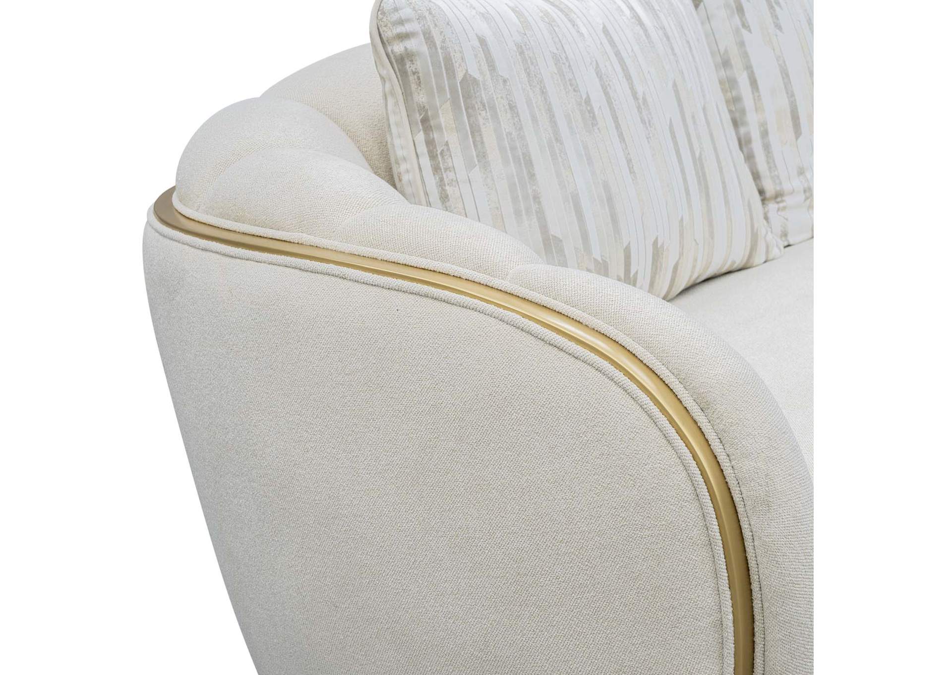 Scotts Square Sofa - Cornsilk and Light Champagne image 9