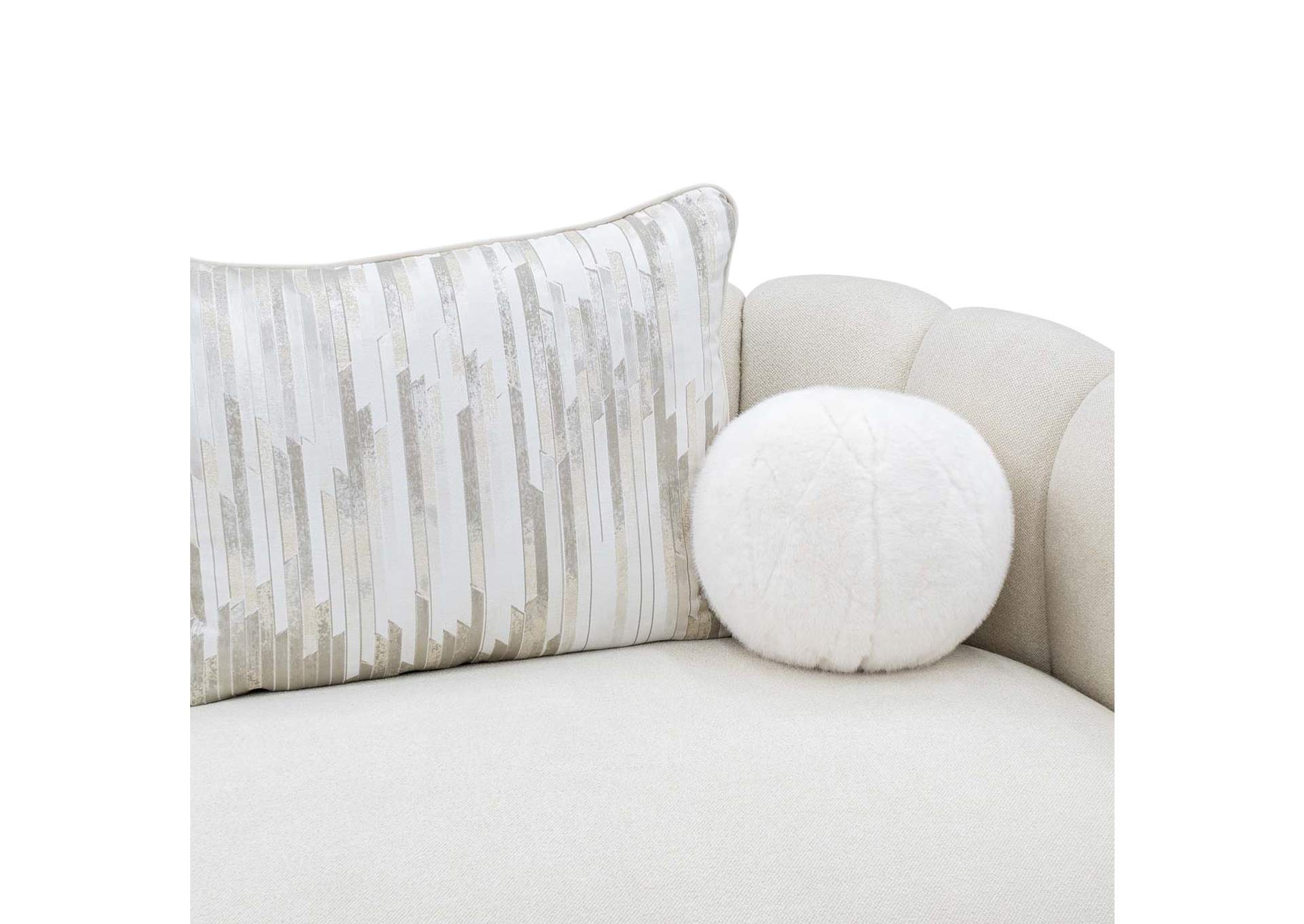 Scotts Square Sofa - Cornsilk and Light Champagne image 11