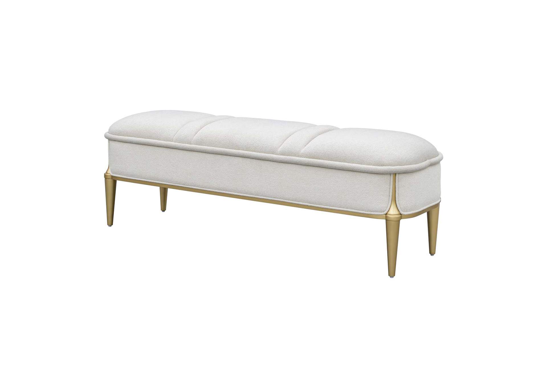 Scotts Square Accent Bench - Light Champagne image 1