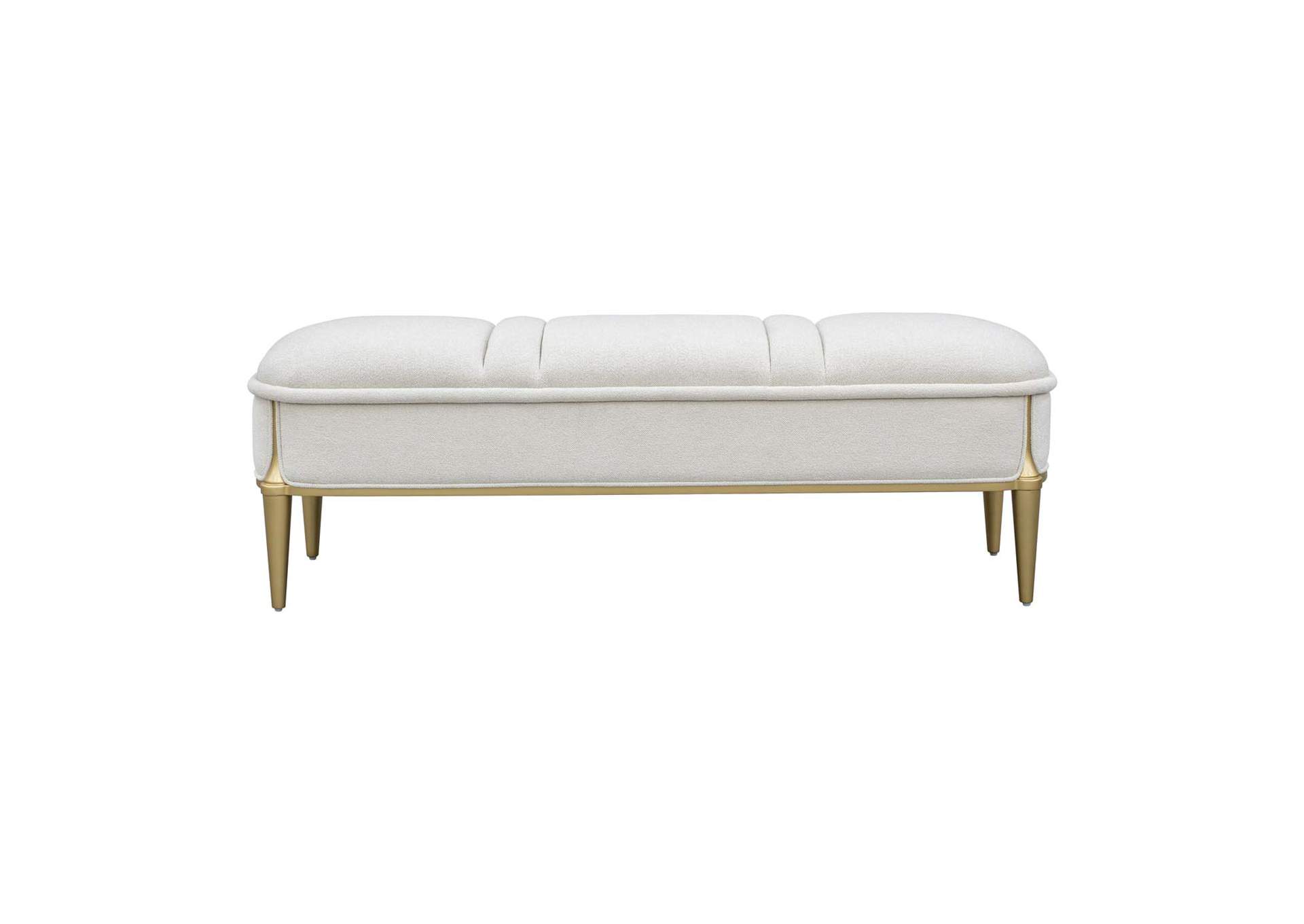 Scotts Square Accent Bench - Light Champagne image 3