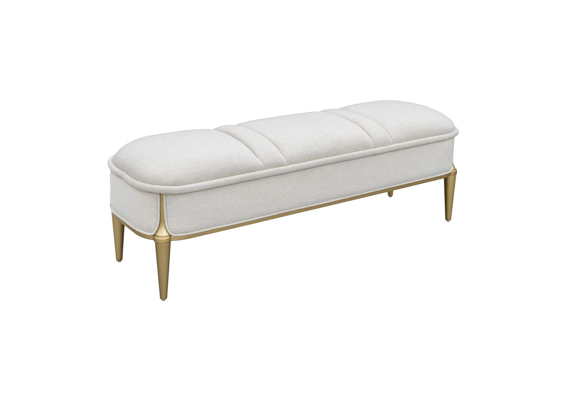 Scotts Square Accent Bench - Light Champagne image 4