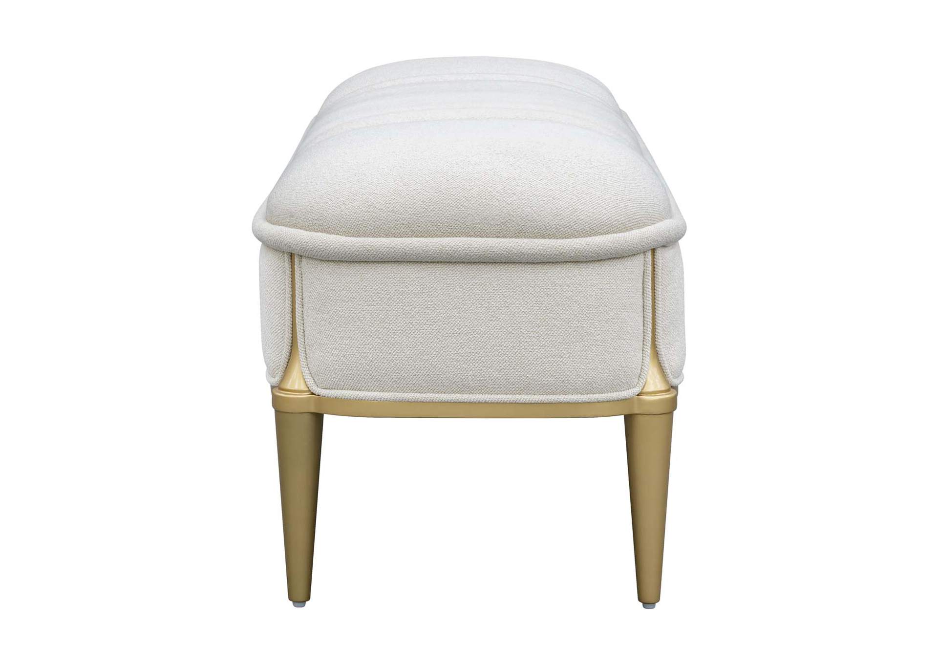 Scotts Square Accent Bench - Light Champagne image 5