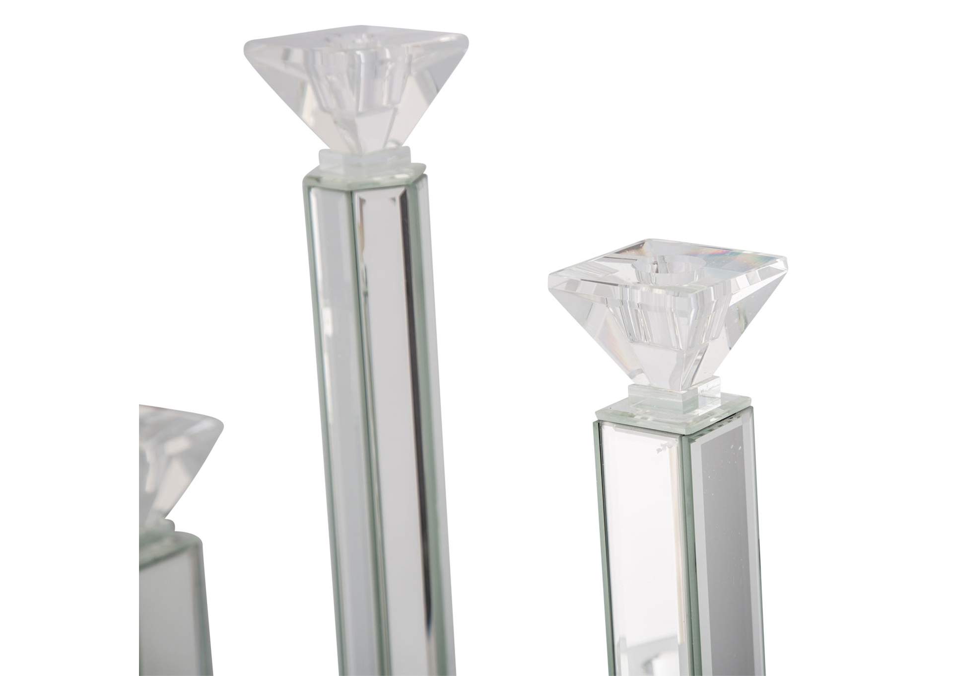 Montreal Mirrored Candle Arrangement Holder image 4