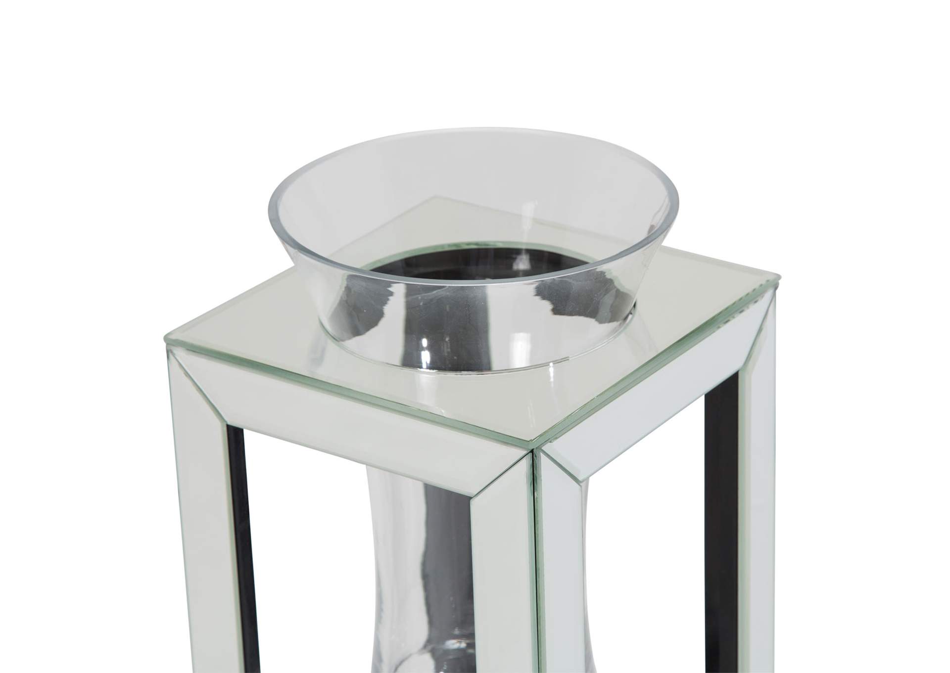Montreal Large Mirrored Glass Vase image 3