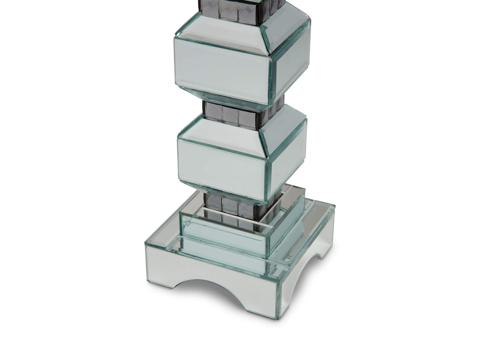 Montreal 2-Tier Mirrored Candle Holder - Set of 2 image 3