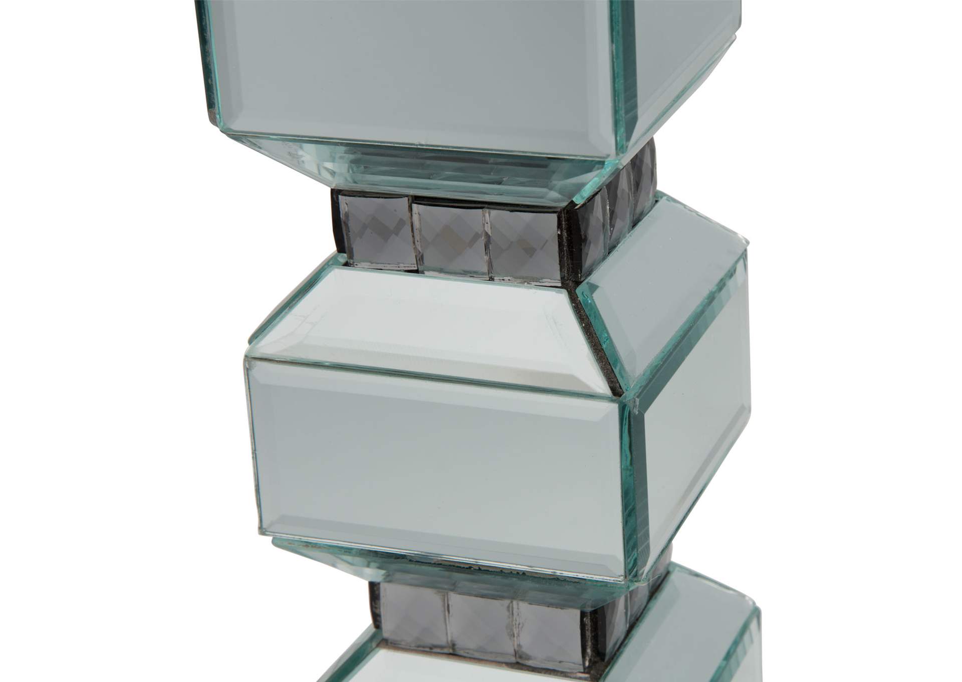 Montreal 3-Tier Mirrored Candle Holder - Set of 2 image 4