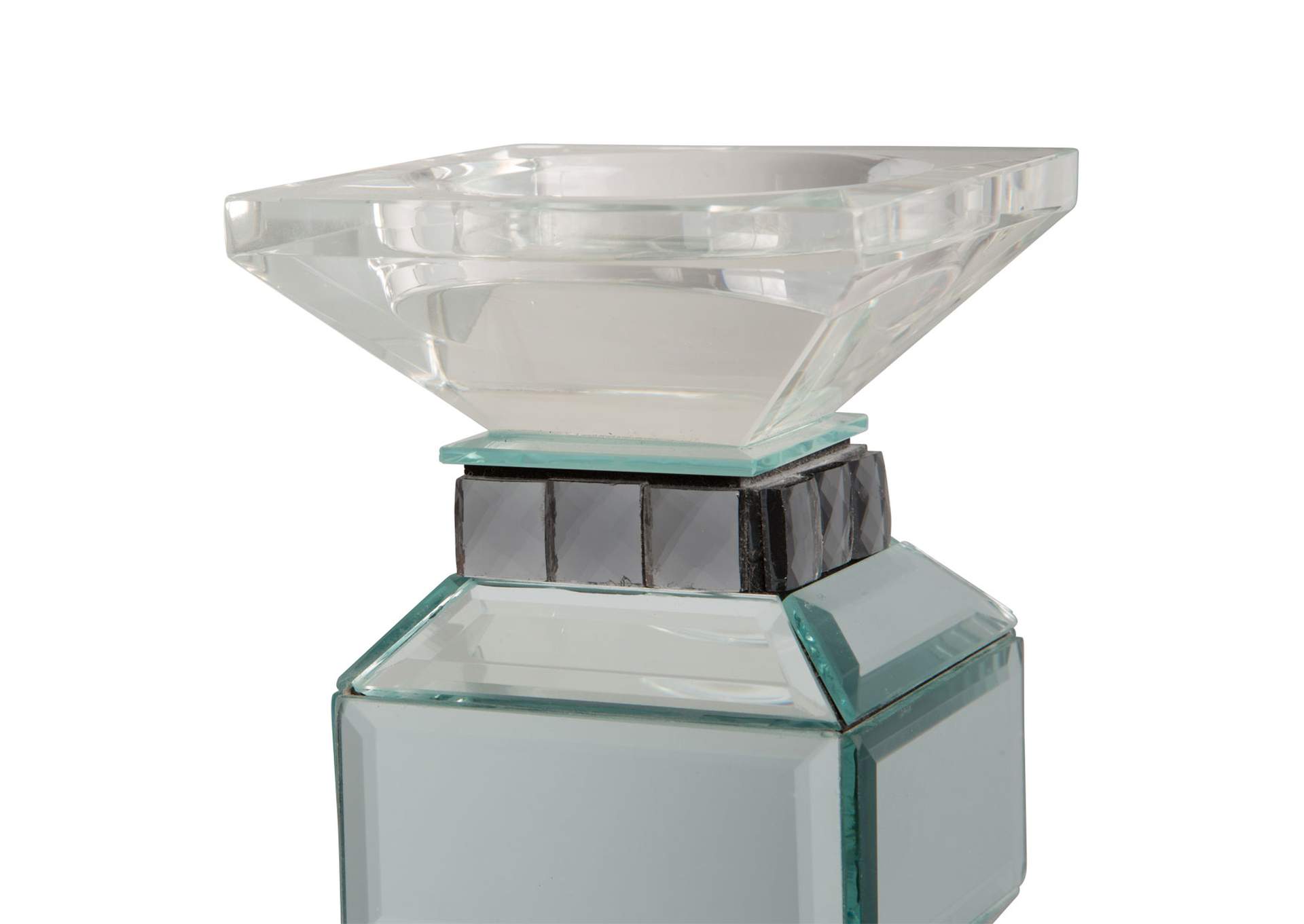 Montreal 4-Tier Mirrored Candle Holder - Set of 2 image 3