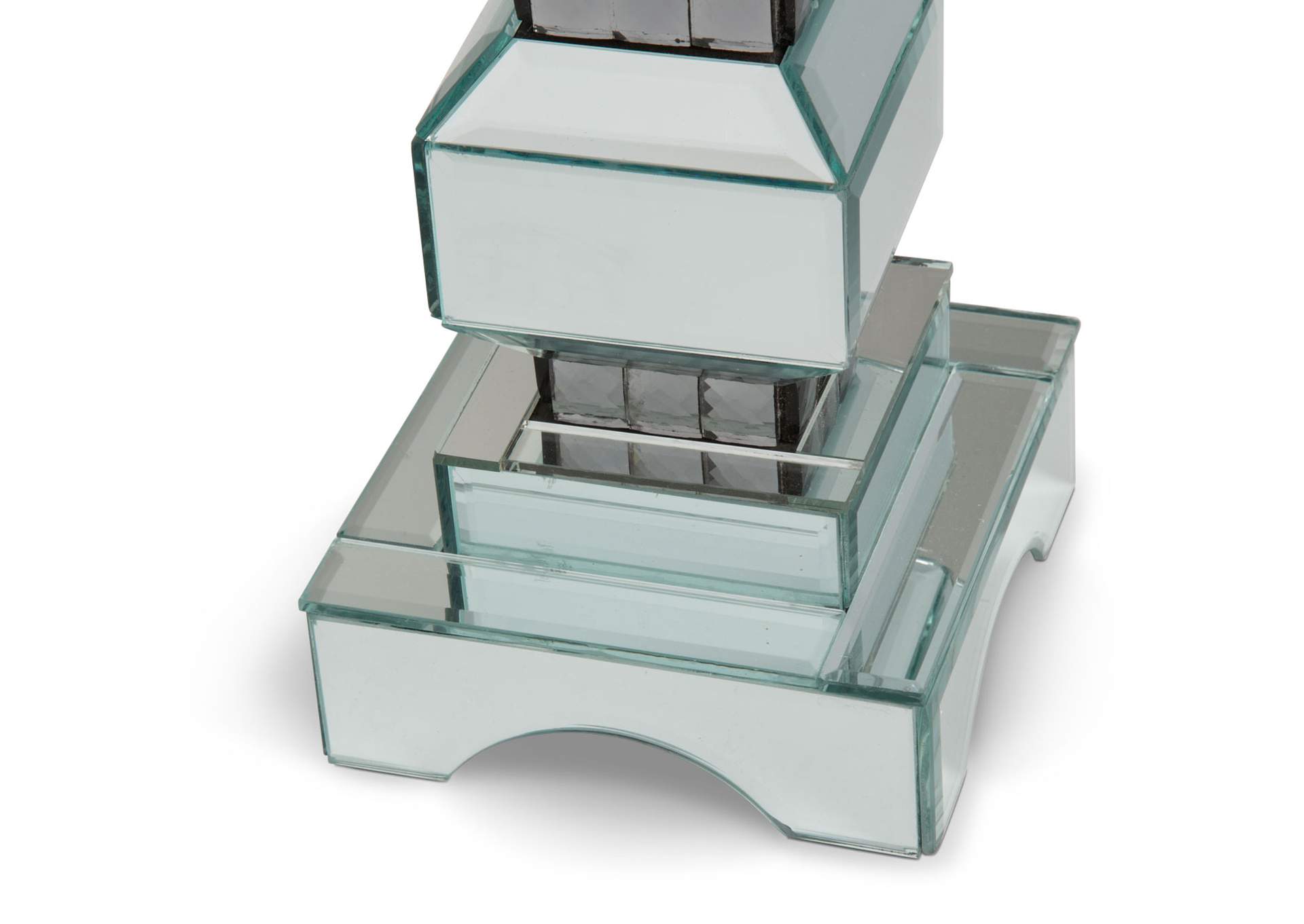 Montreal 4-Tier Mirrored Candle Holder - Set of 2 image 4