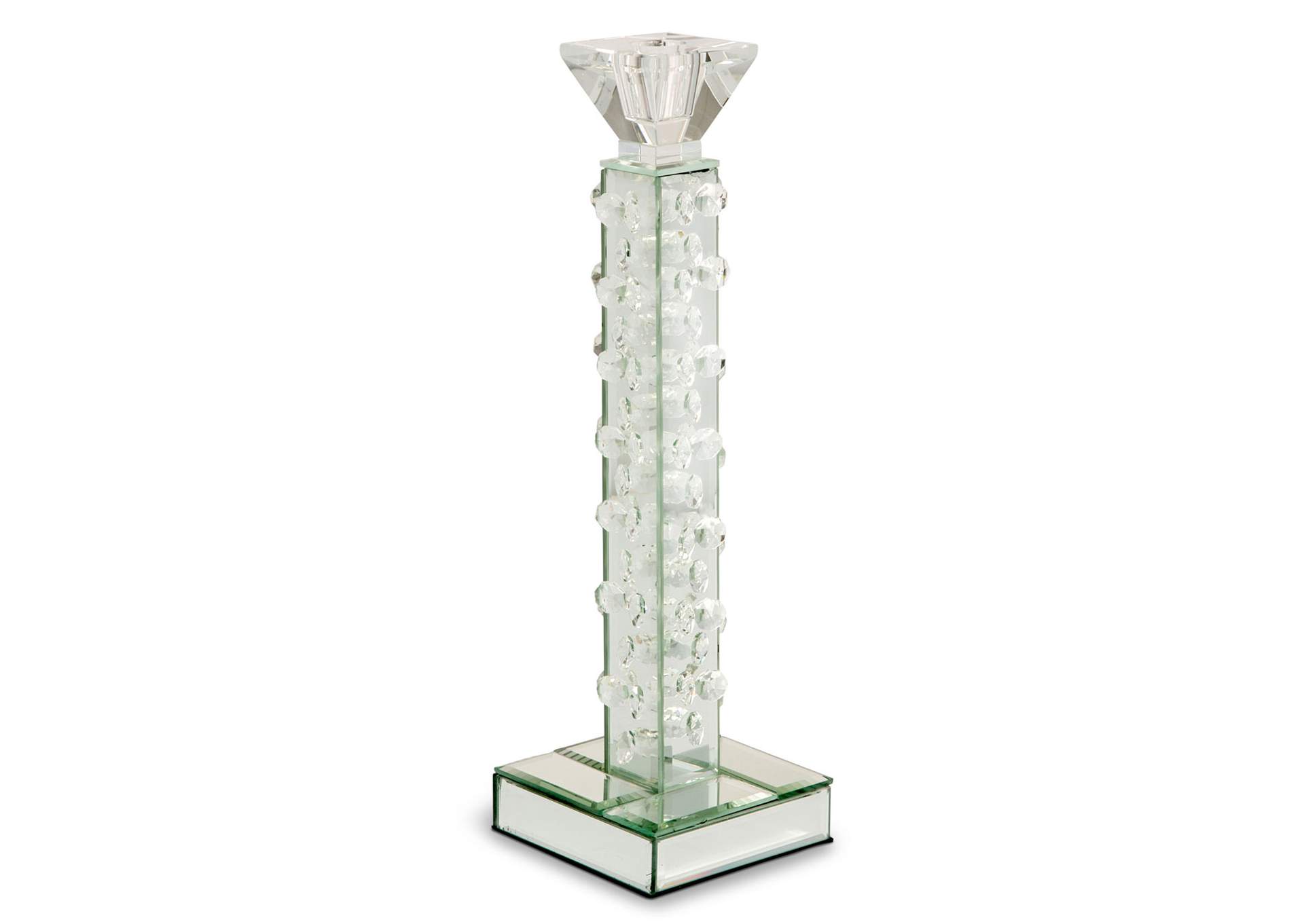 Montreal Small Slender Crystal Candle Holder - Set of 6 image 1