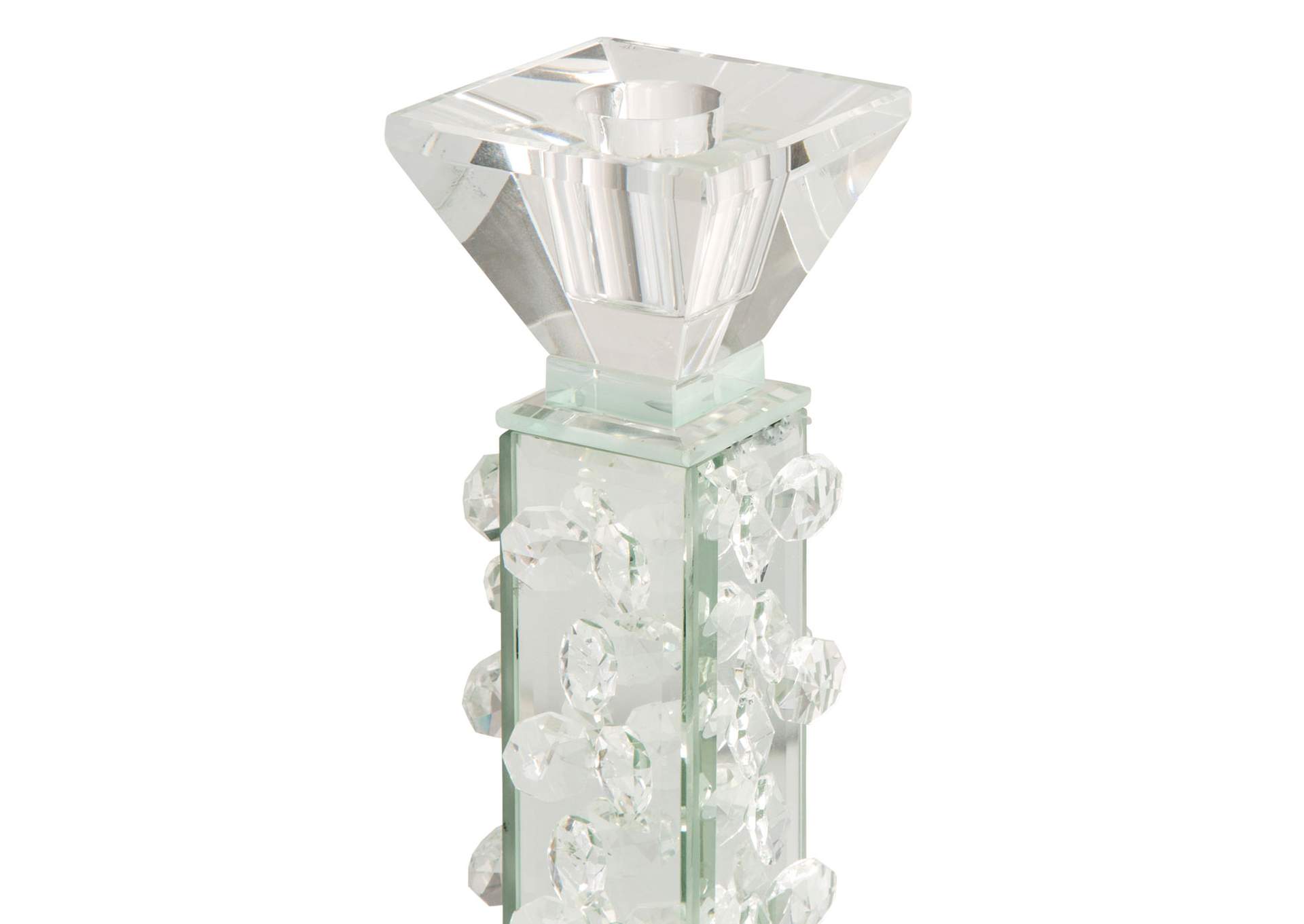 Montreal Small Slender Crystal Candle Holder - Set of 6 image 3