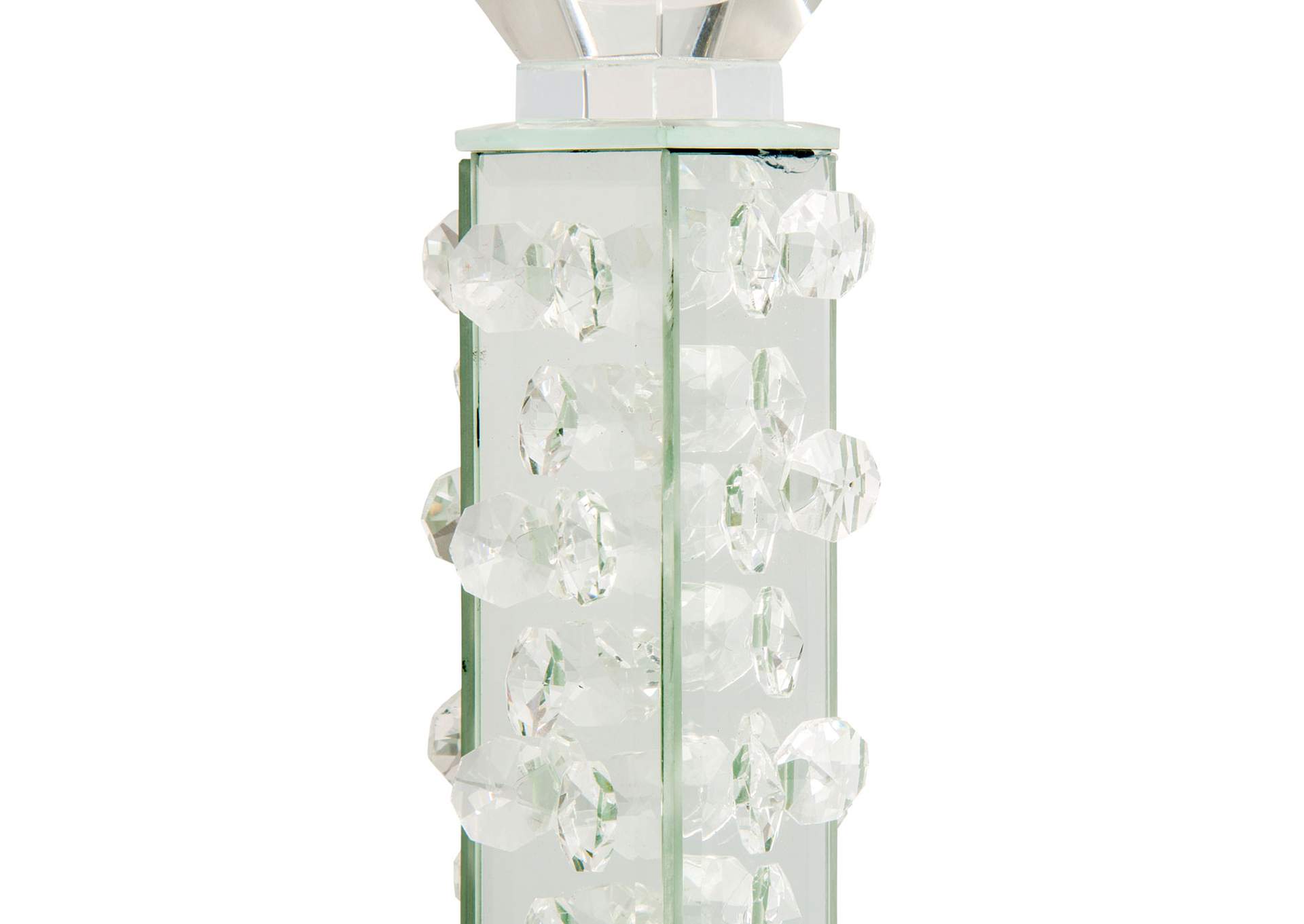 Montreal Small Slender Crystal Candle Holder - Set of 6 image 4