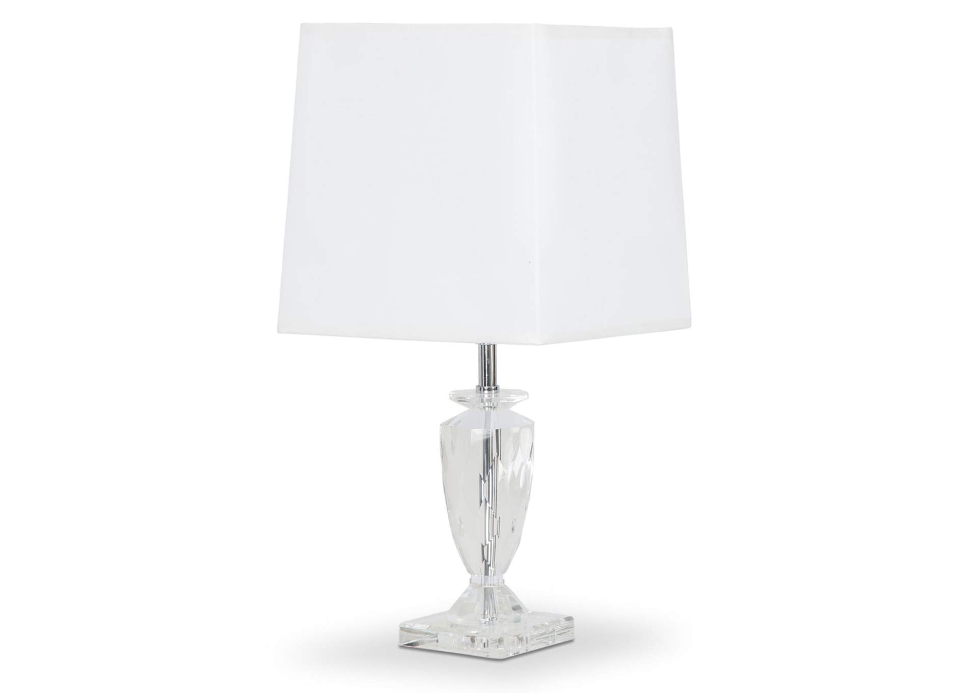 Montreal Table Lamp with White Rectangular Shade - Set of 2 image 1