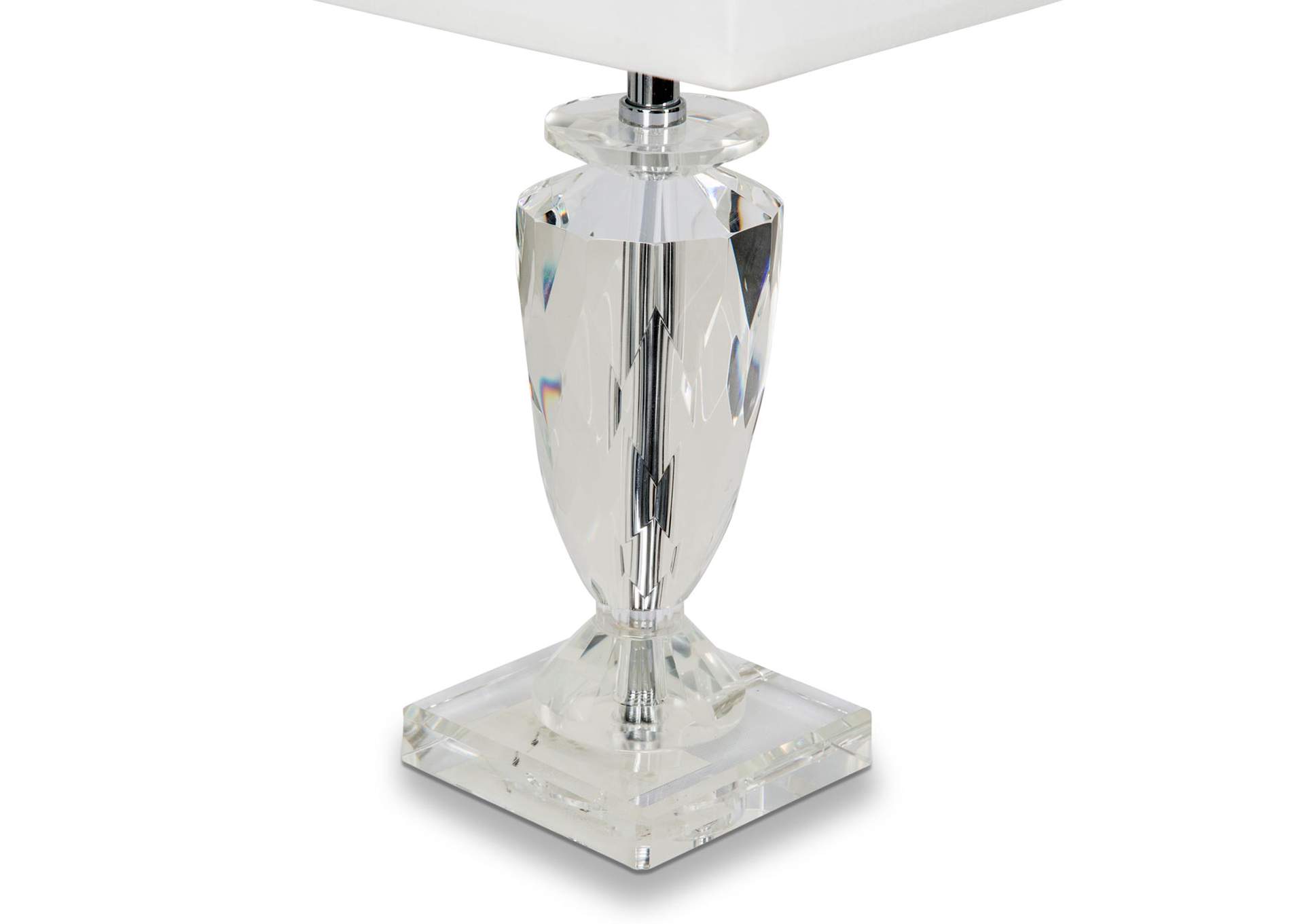 Montreal Table Lamp with White Rectangular Shade - Set of 2 image 3