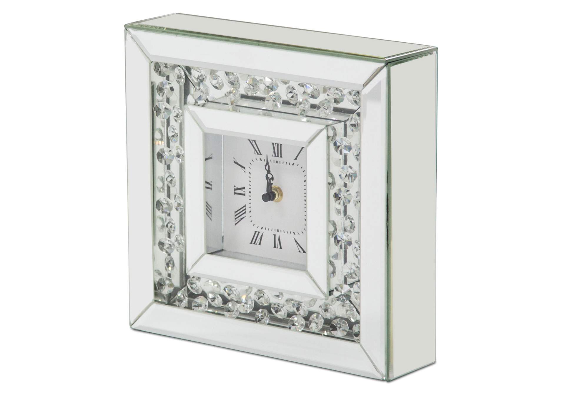 Montreal Mirrored Table Clock - Set of 2 image 1