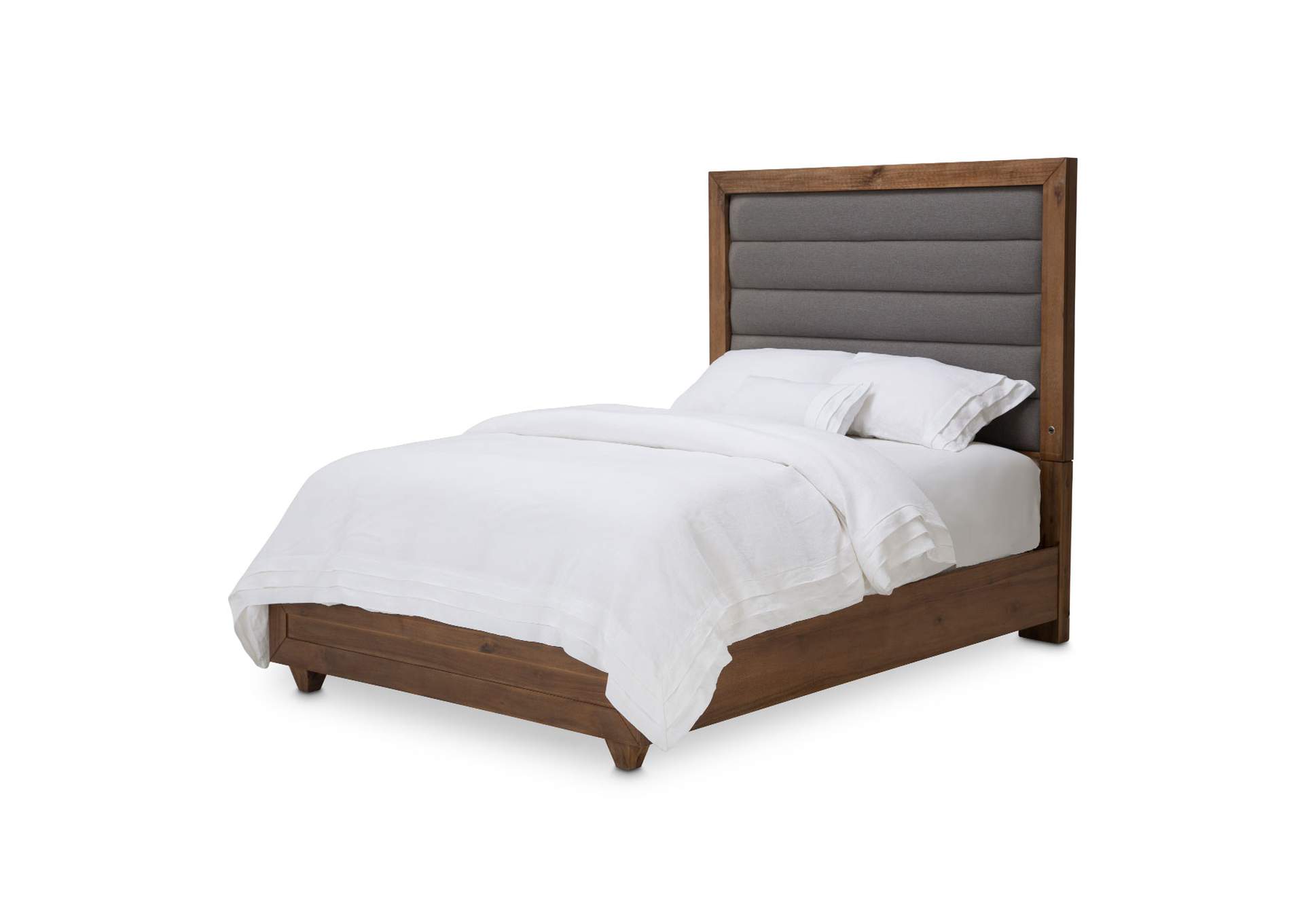 Brooklyn Walk Eastern King Panel Bed - Burnt Umber image 1
