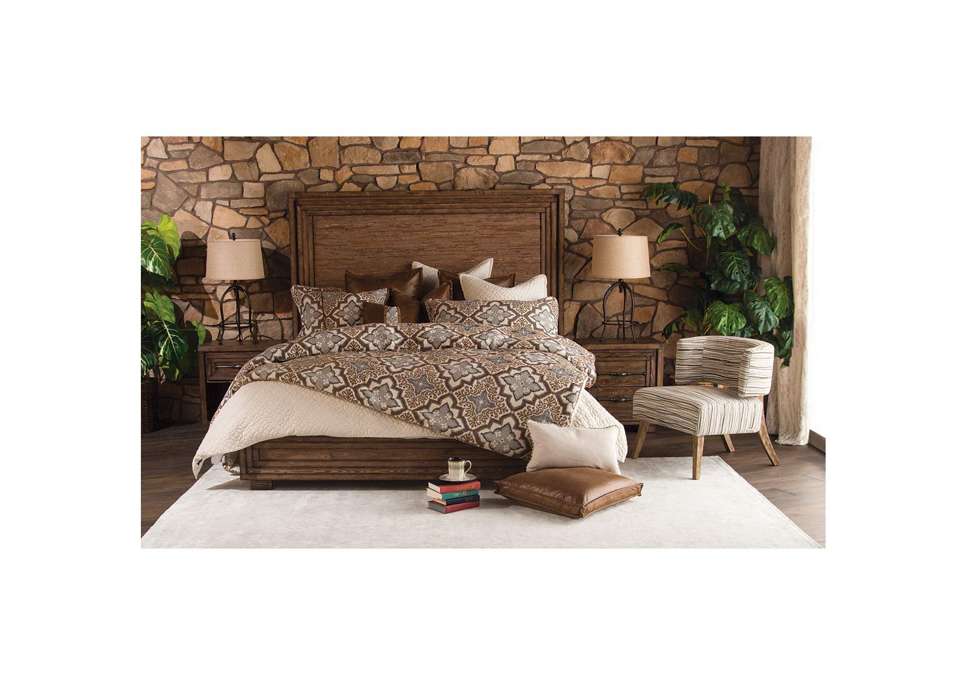 Carrollton Queen Panel Bed - Rustic Ranch image 8