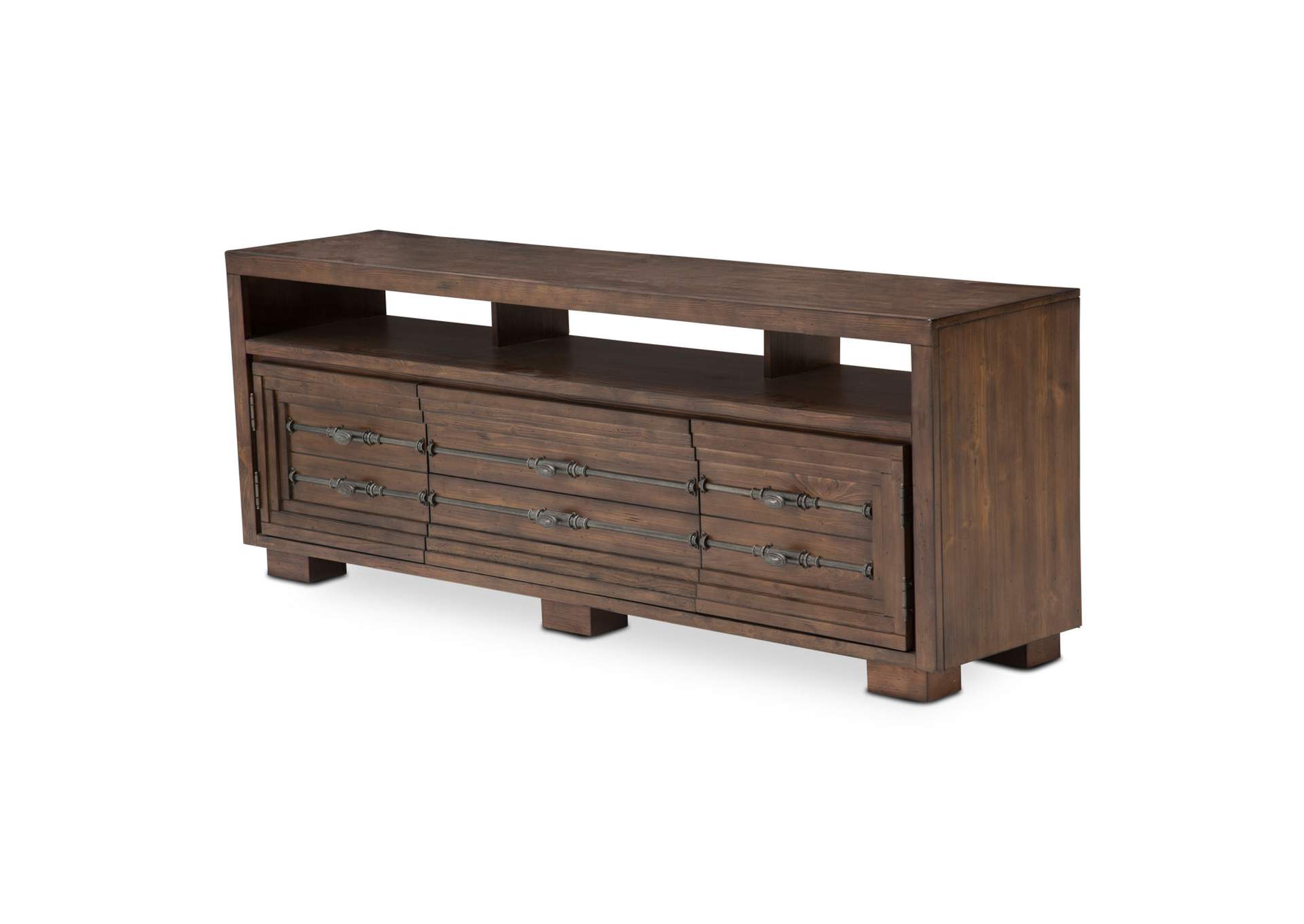 Carrollton TV Console - Rustic Ranch image 1