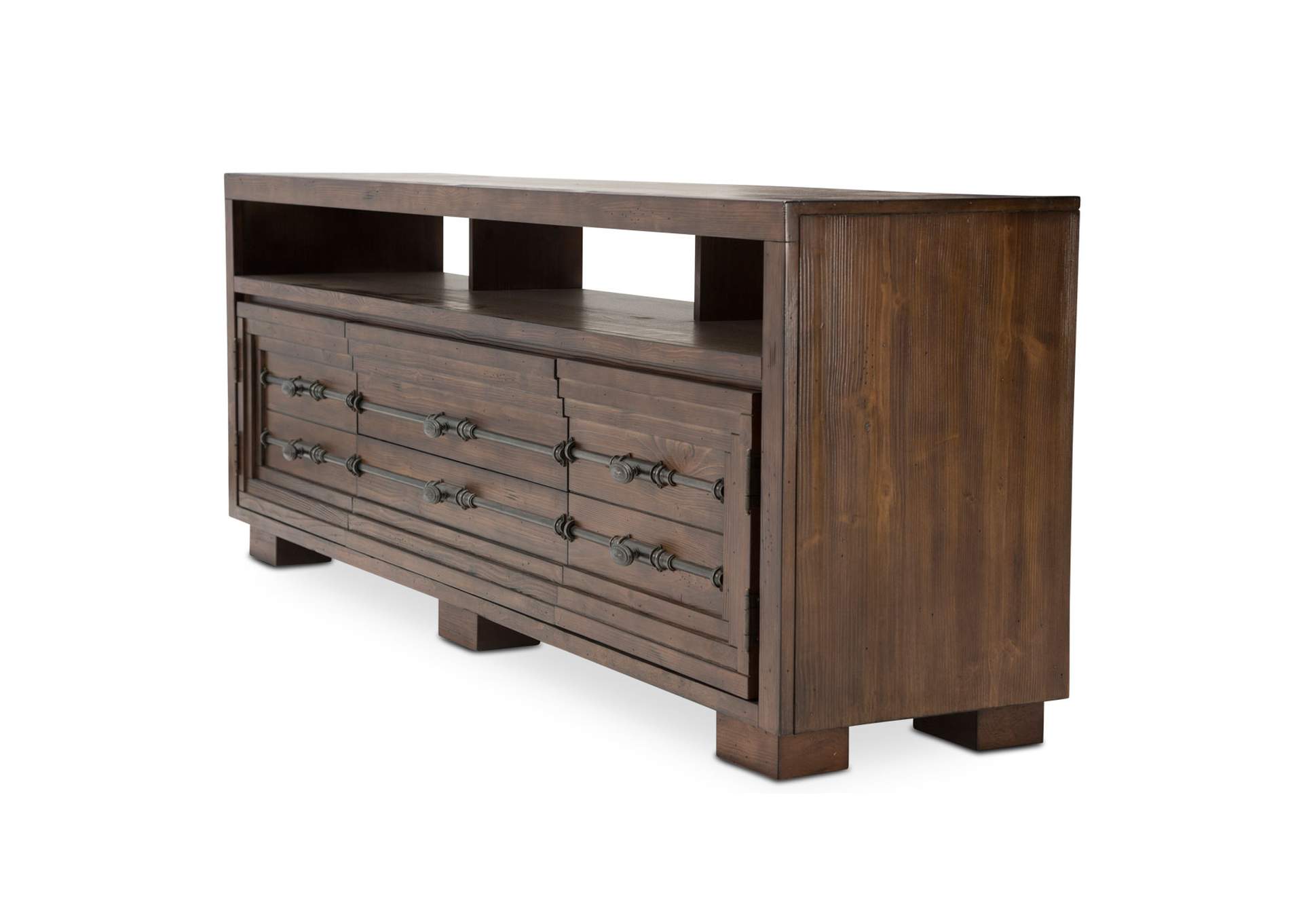 Carrollton TV Console - Rustic Ranch image 5