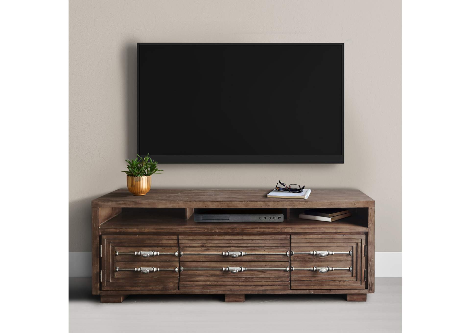Carrollton TV Console - Rustic Ranch image 8