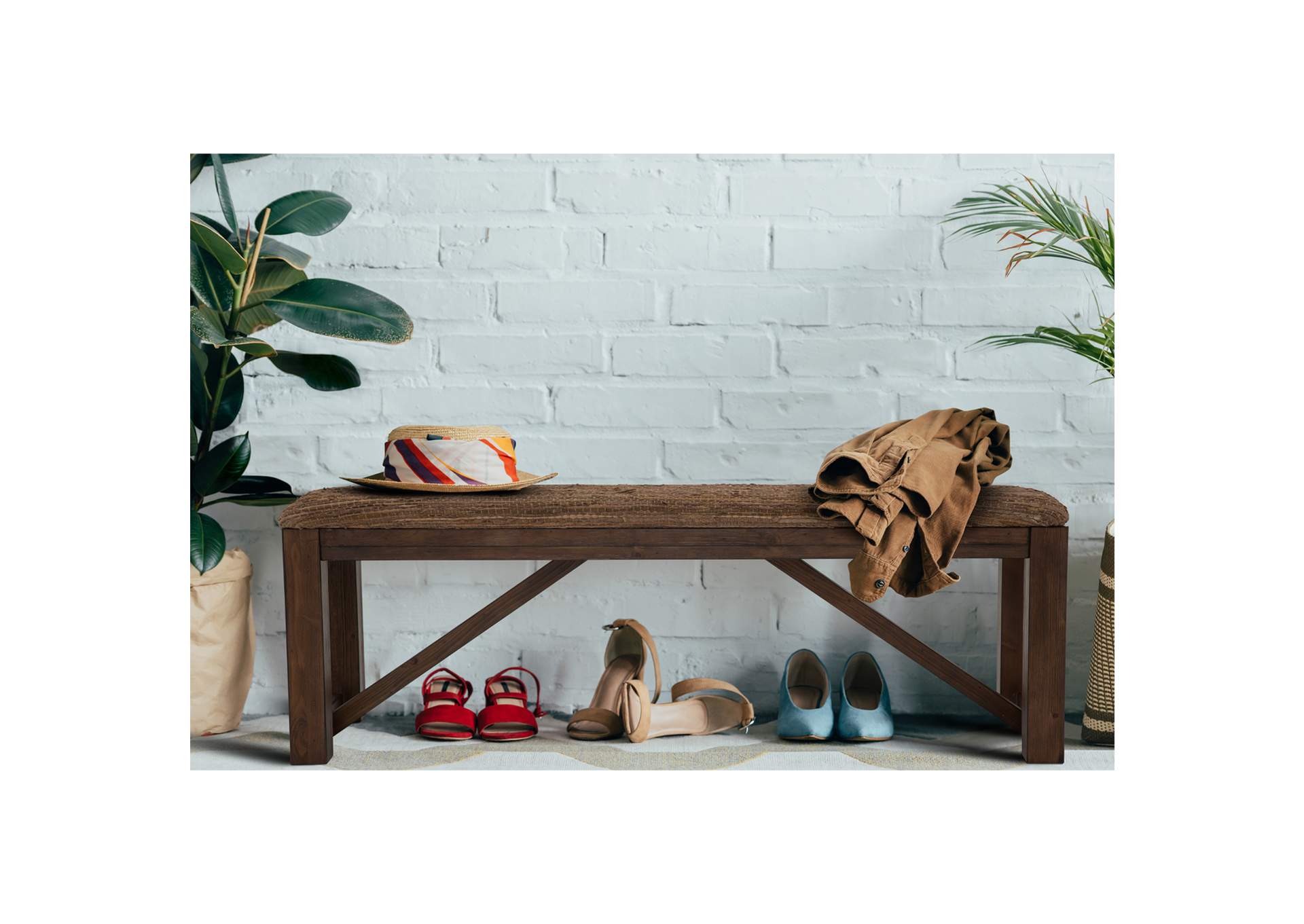 Carrollton Bench - Rustic Ranch image 7