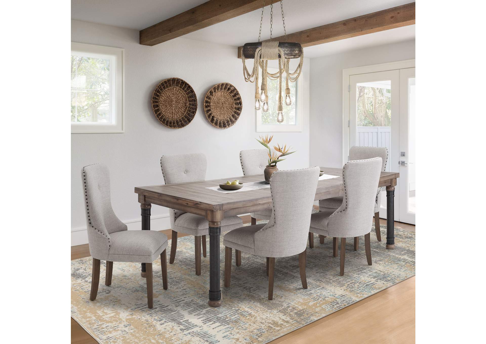 Crossings Rectangular Dining Table - Reclaimed Barn image 8