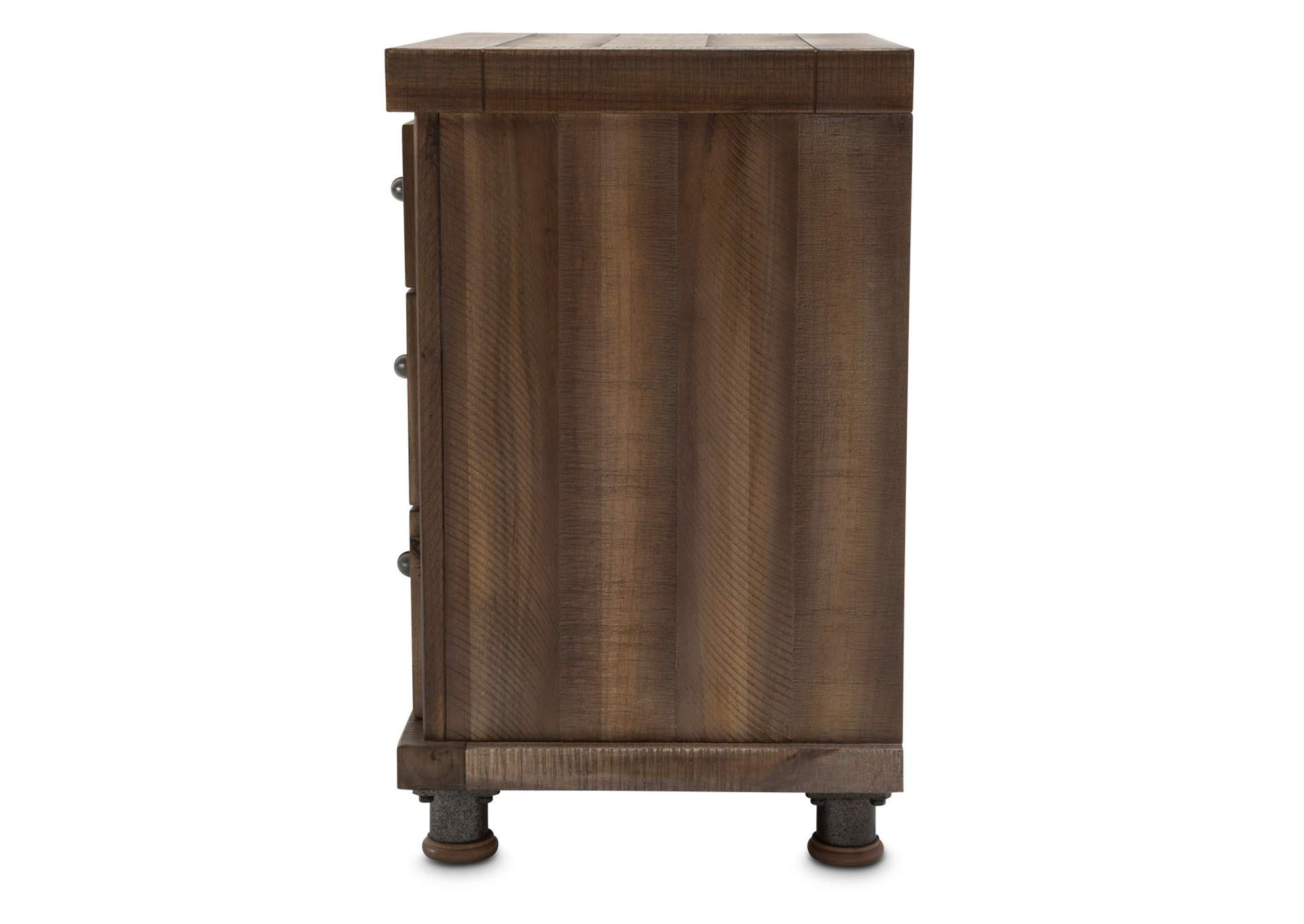 Crossings Three-Drawer Nightstand - Reclaimed Barn image 10