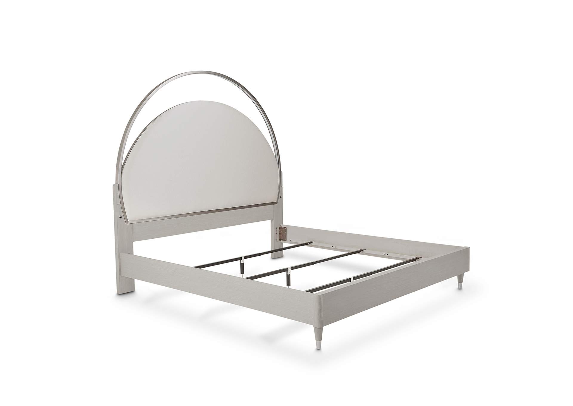 Eclipse California King Upholstered Bed with LED Lights - Moonlight image 9