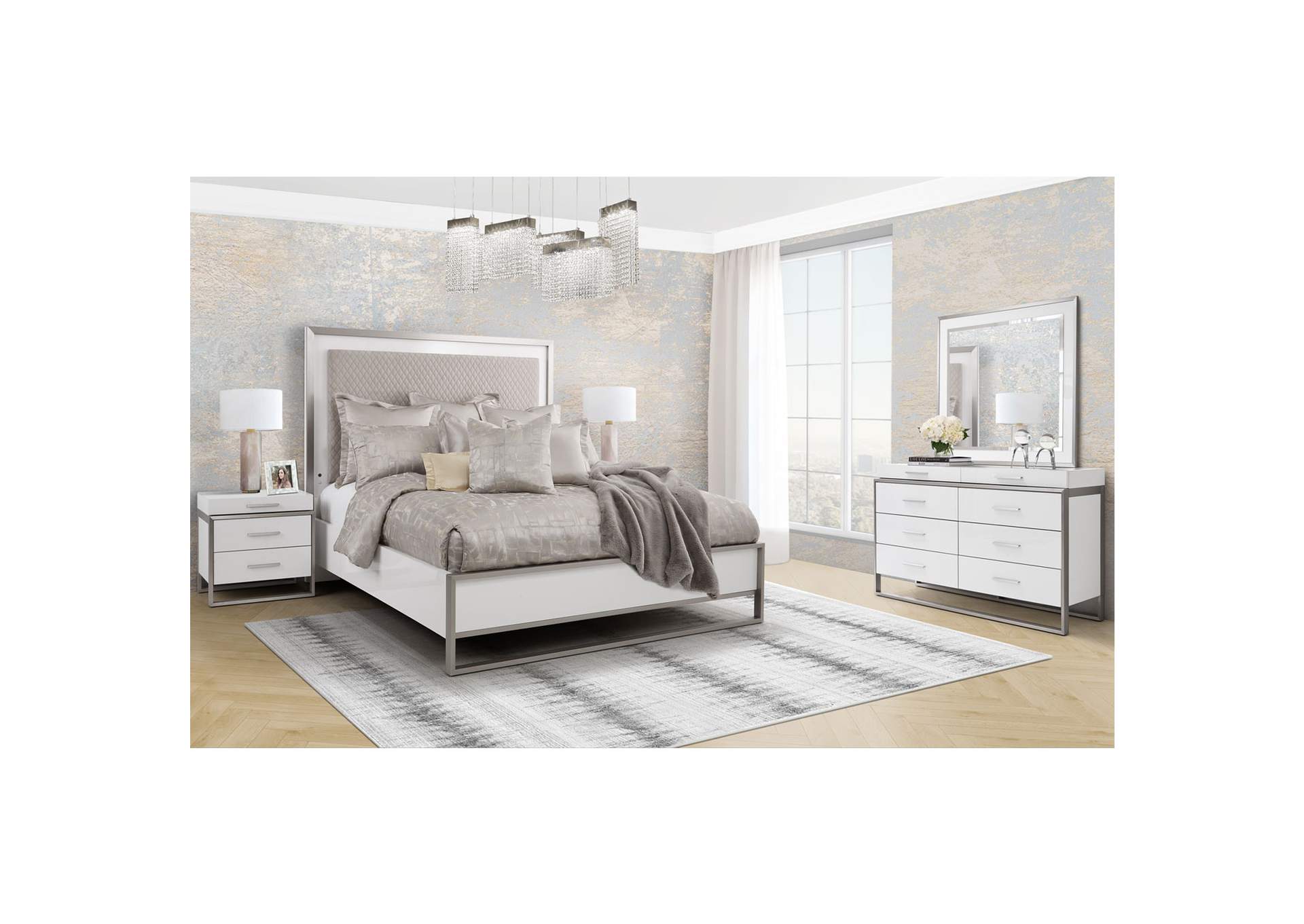 Marquee Nightstand - Cloud White image 9