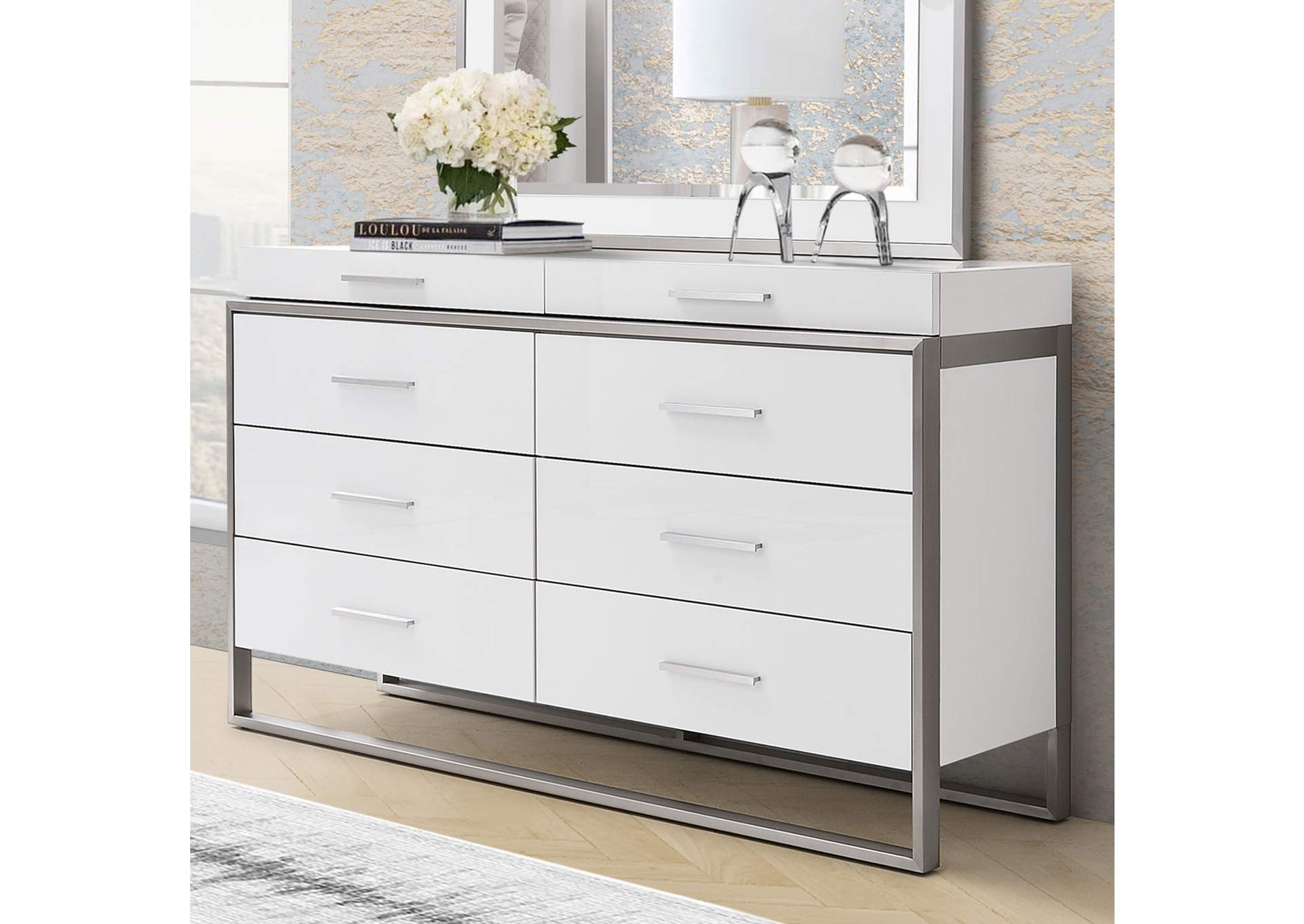 Marquee Dresser - Cloud White image 14