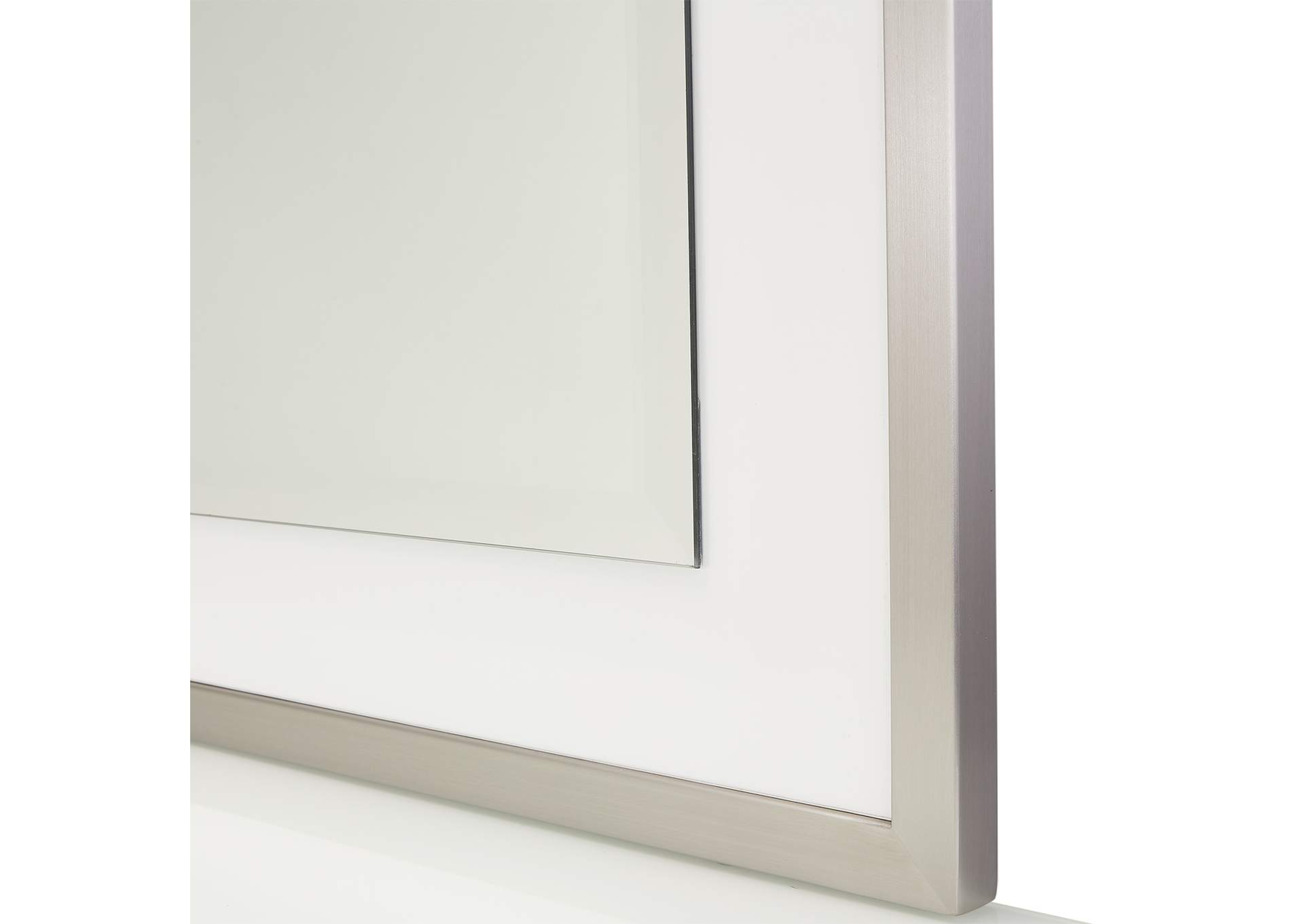 Marquee Dresser with Mirror - Cloud White image 6