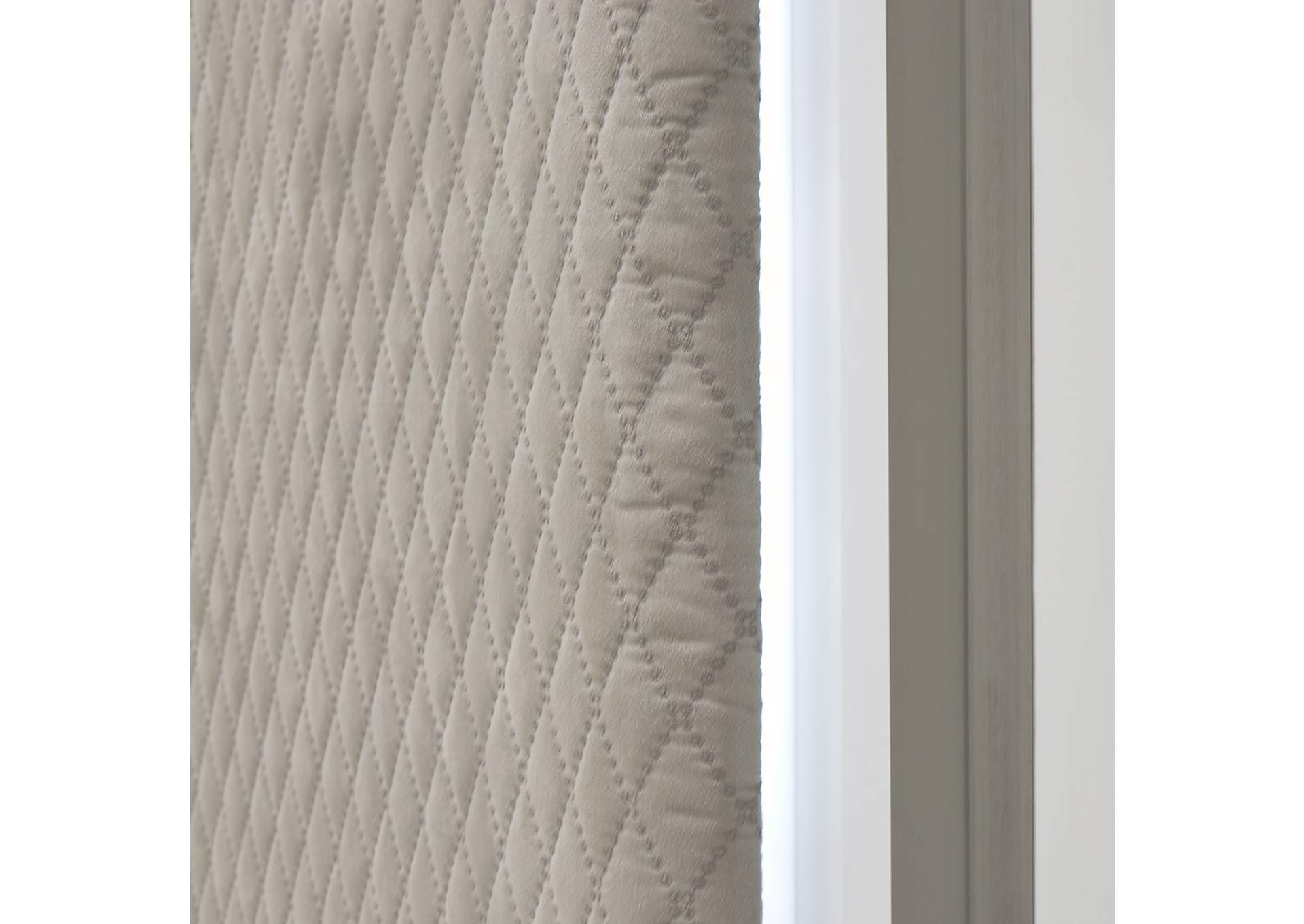 Marquee California King Panel Bed - Cloud White image 6