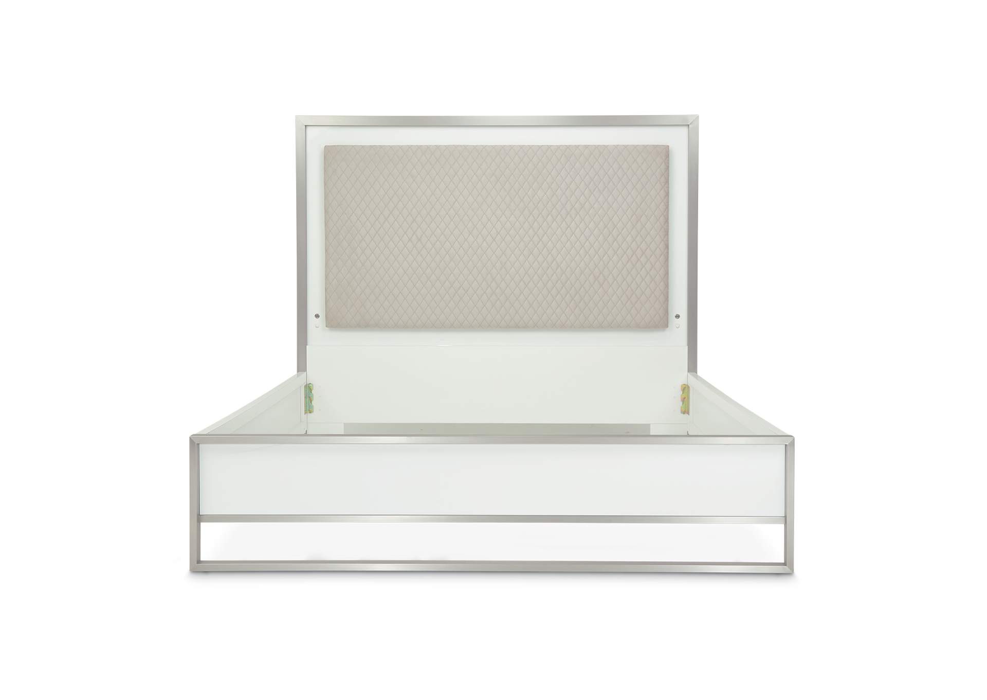 Marquee California King Panel Bed - Cloud White image 9