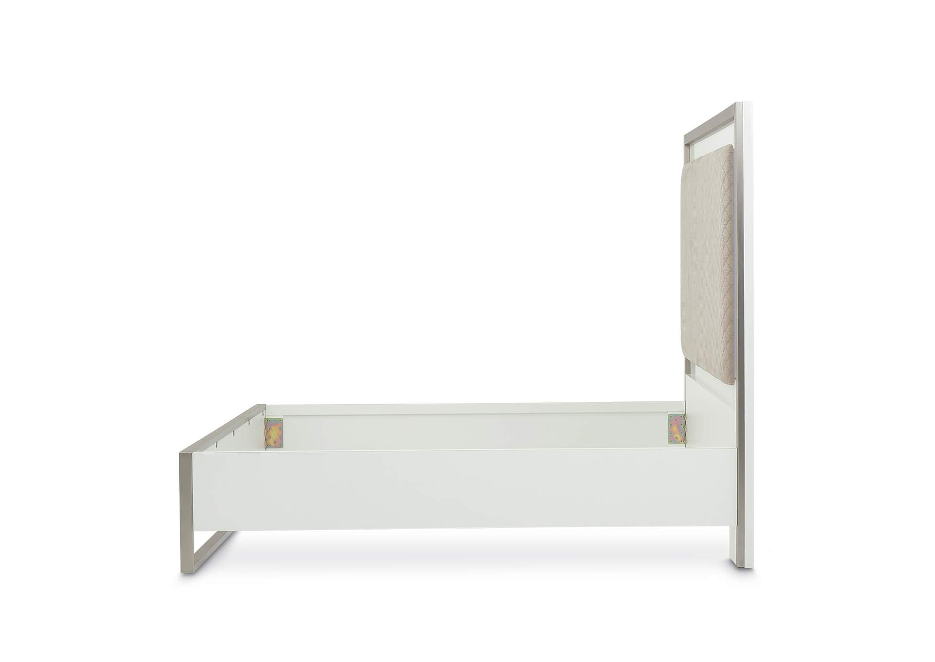 Marquee California King Panel Bed - Cloud White image 10