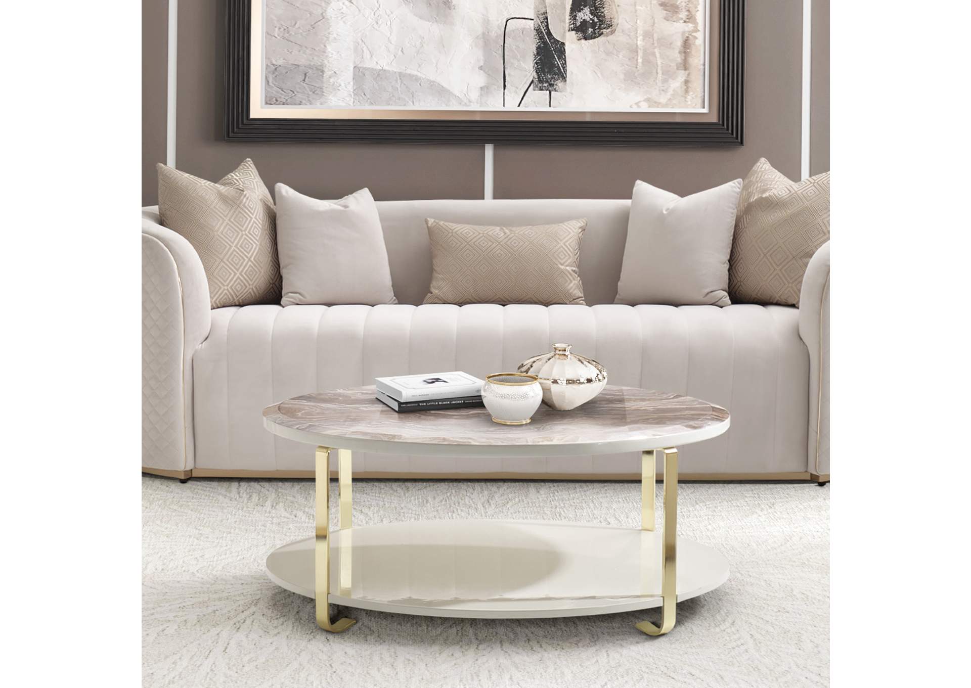 Ariana Cocktail Table - Gold image 8